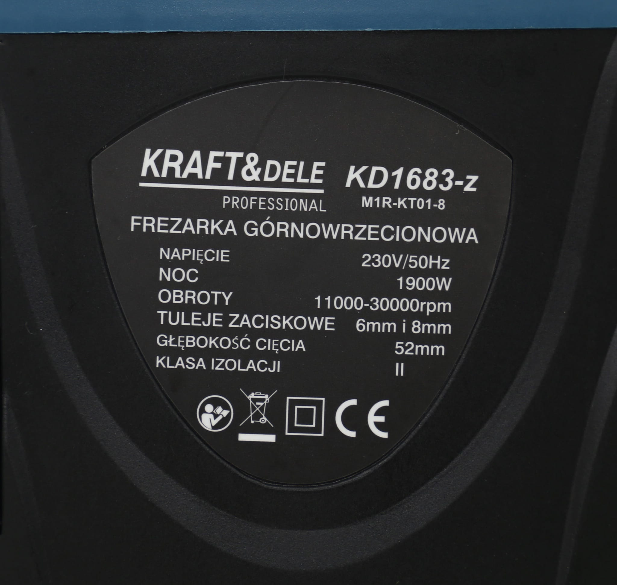 FRÉZKA HORNÍ VŘETENOVÁ KING SERIES KD1683-Z