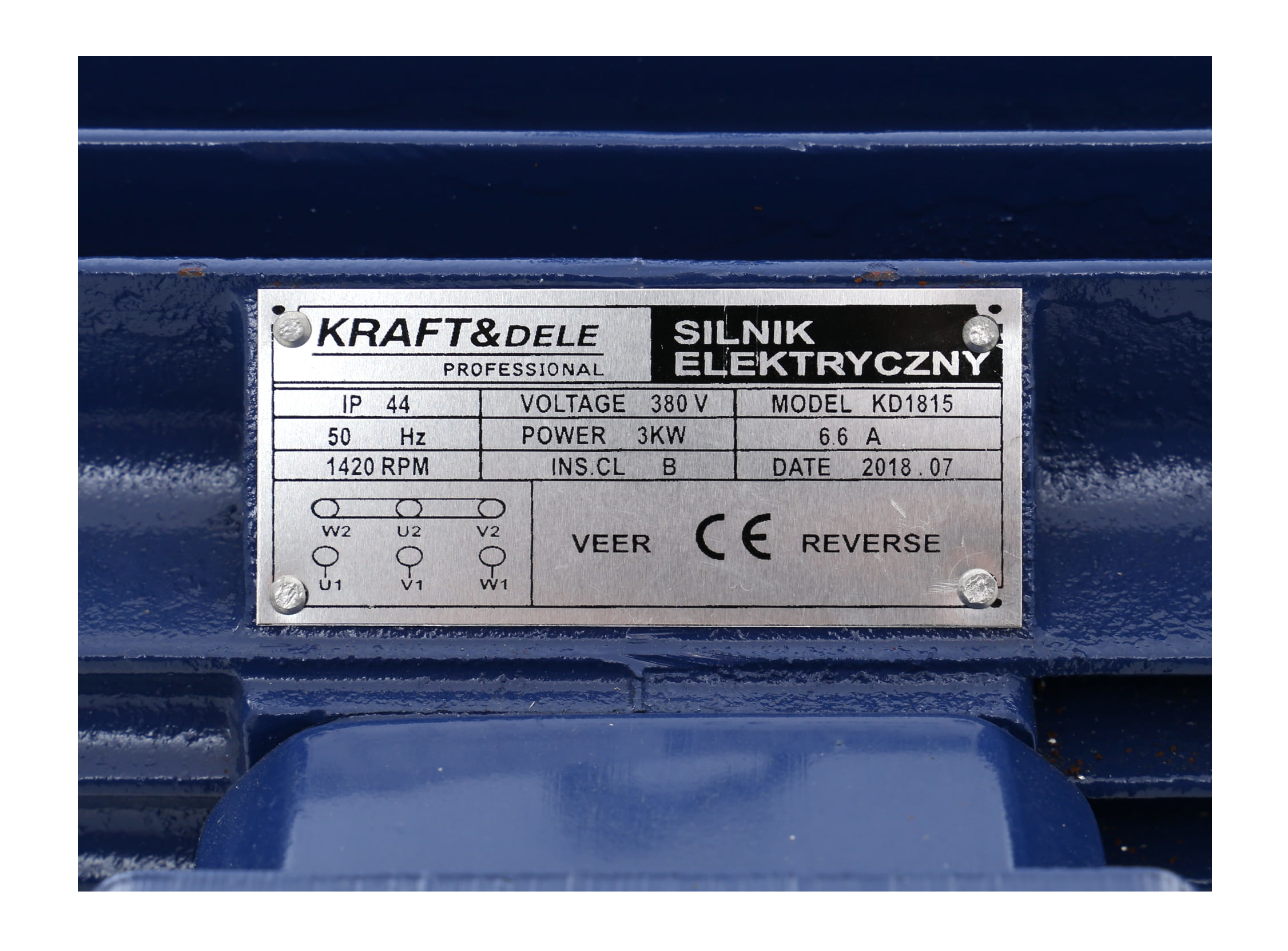 Elektryczny silnik 3,0KW 400V KD1815