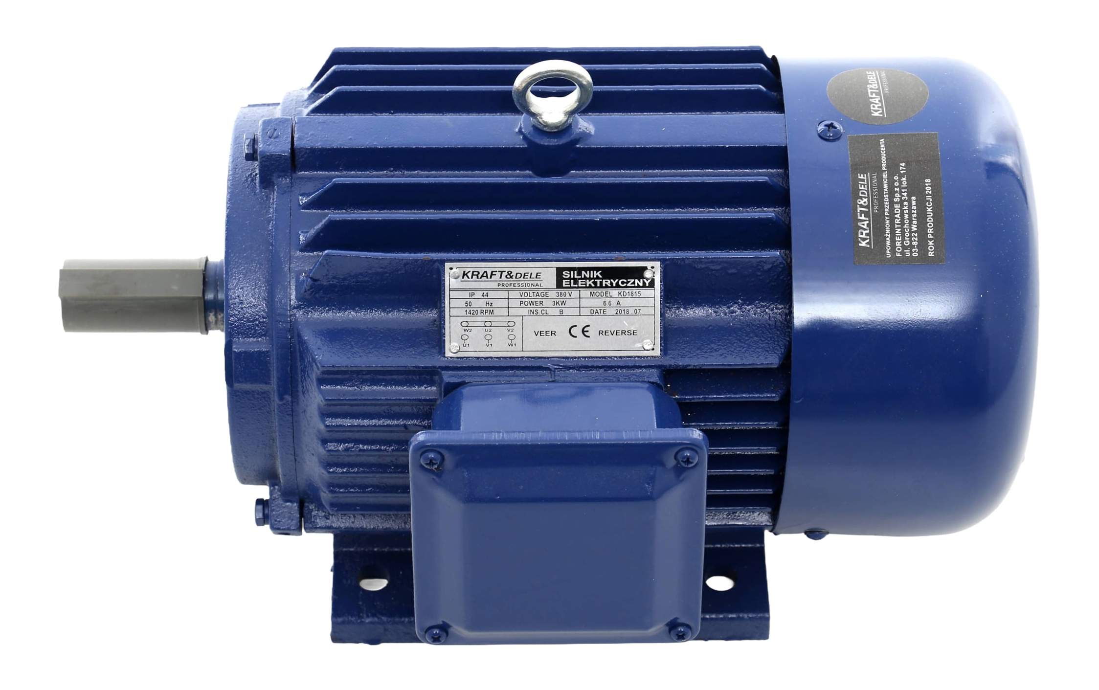 Elektryczny silnik 3,0KW 400V KD1815