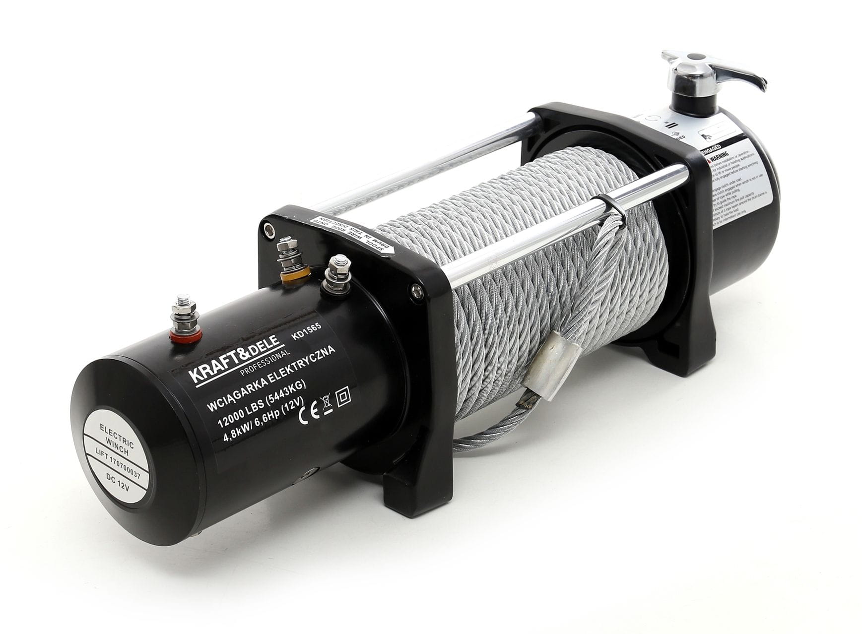Naviják - Elektrický naviják KD1565 12000LBS 12V
