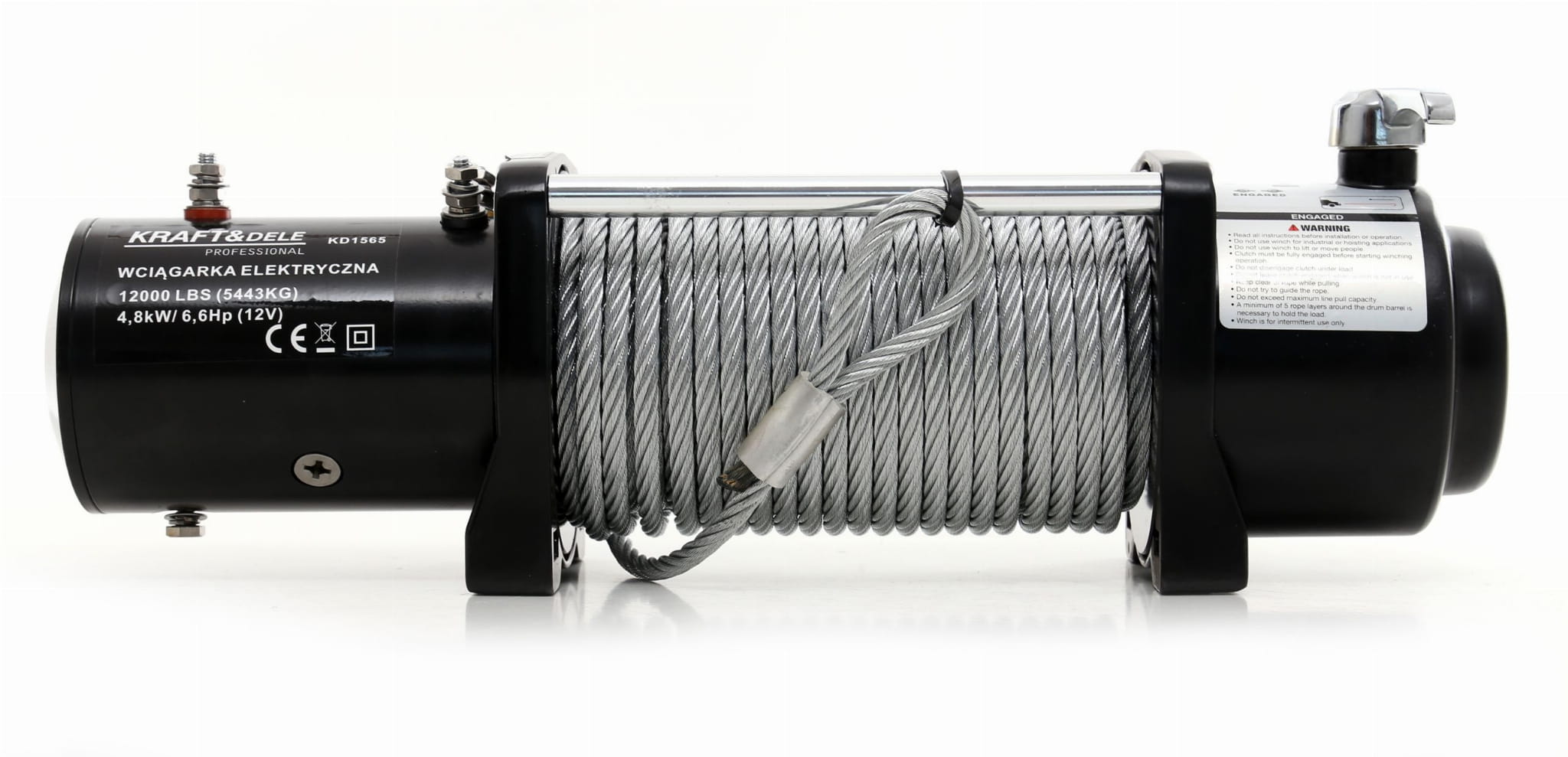 Naviják - Elektrický naviják KD1565 12000LBS 12V