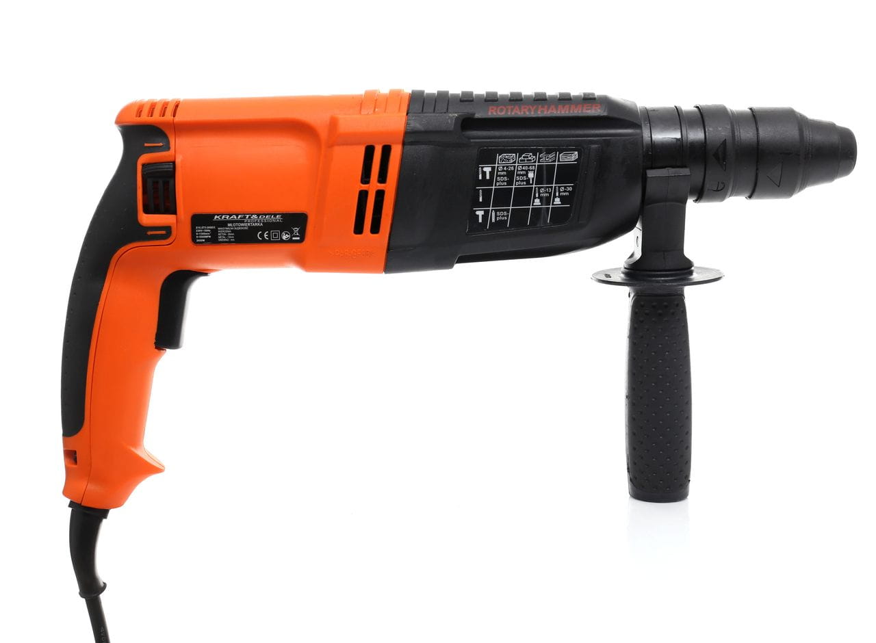 Vrtací kladivo 2650W + přídavná hlava KD1690