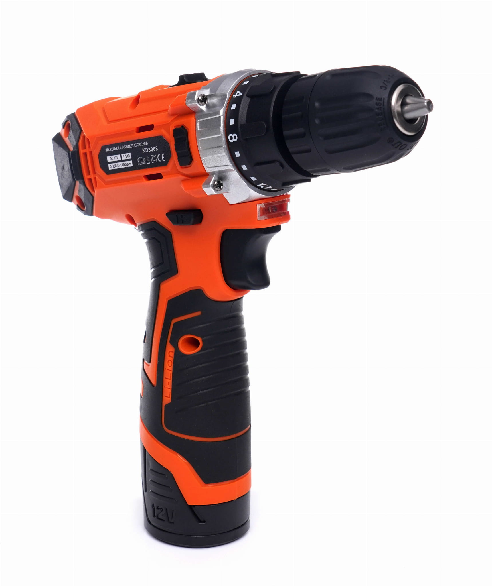 Aku vrtačka šroubovák 12V Li-ion LCD KD3068