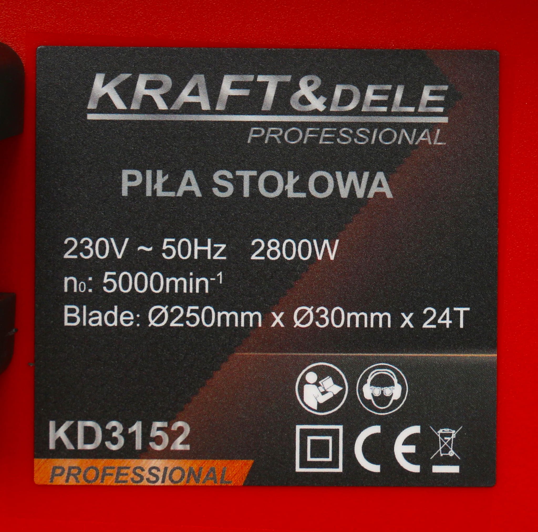 Stolní kotoučová pila 2800W KD3152