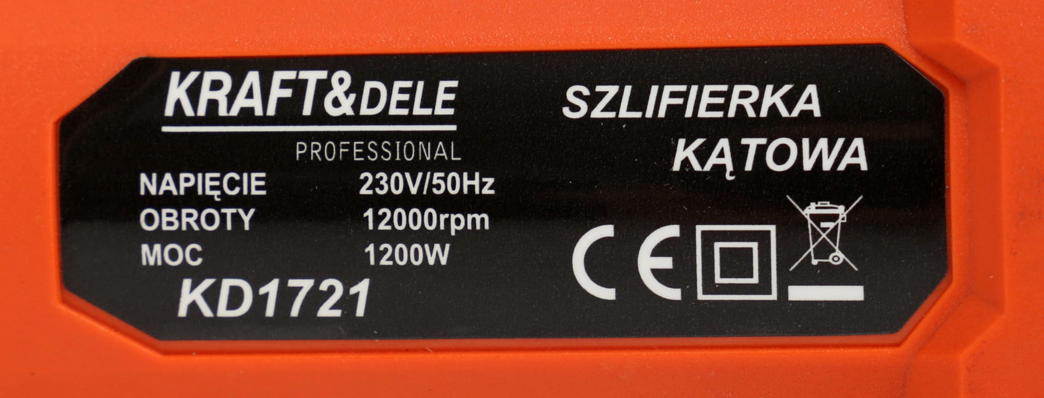Úhlová bruska 1200W KD1721