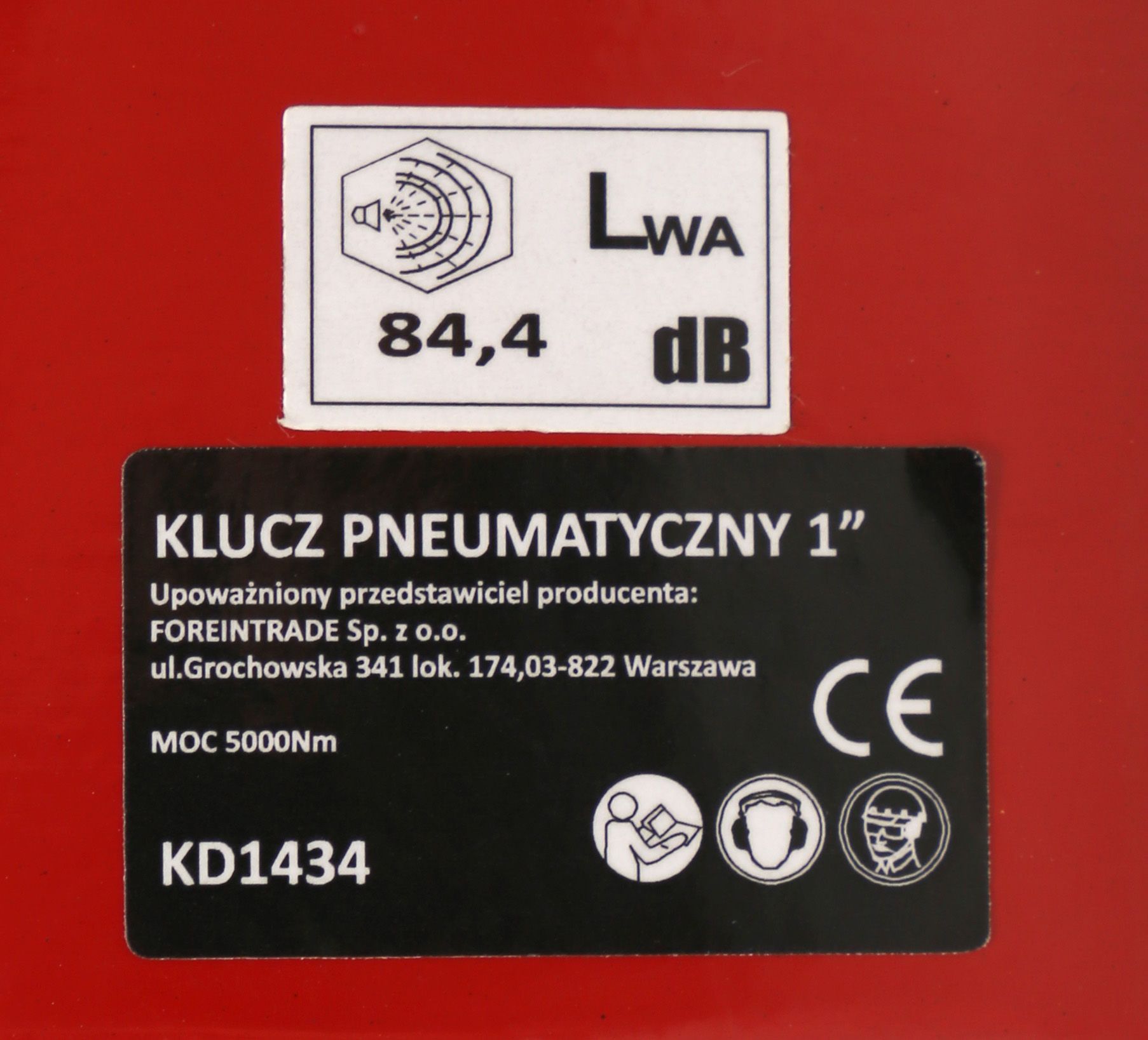 PNEUMATICKÝ RÁZOVÝ UTAHOVÁK 1" 7000 Nm + KUFR KD1434