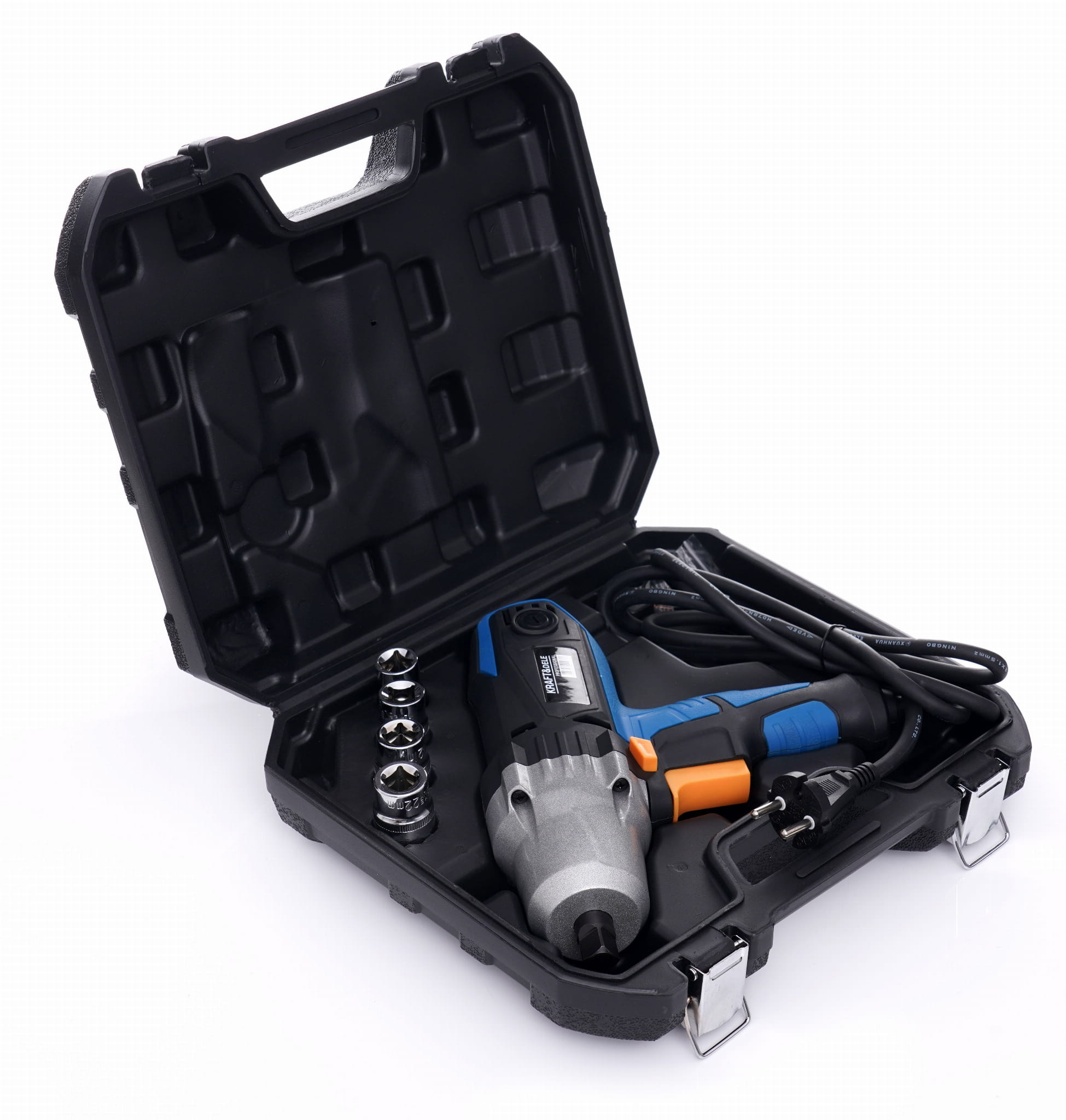 Elektrický rázový utahovák 1/2" + kufr + nástavce KD1796