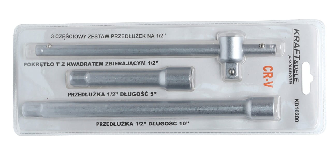 Nástavce 3ks 1/2" KD10200
