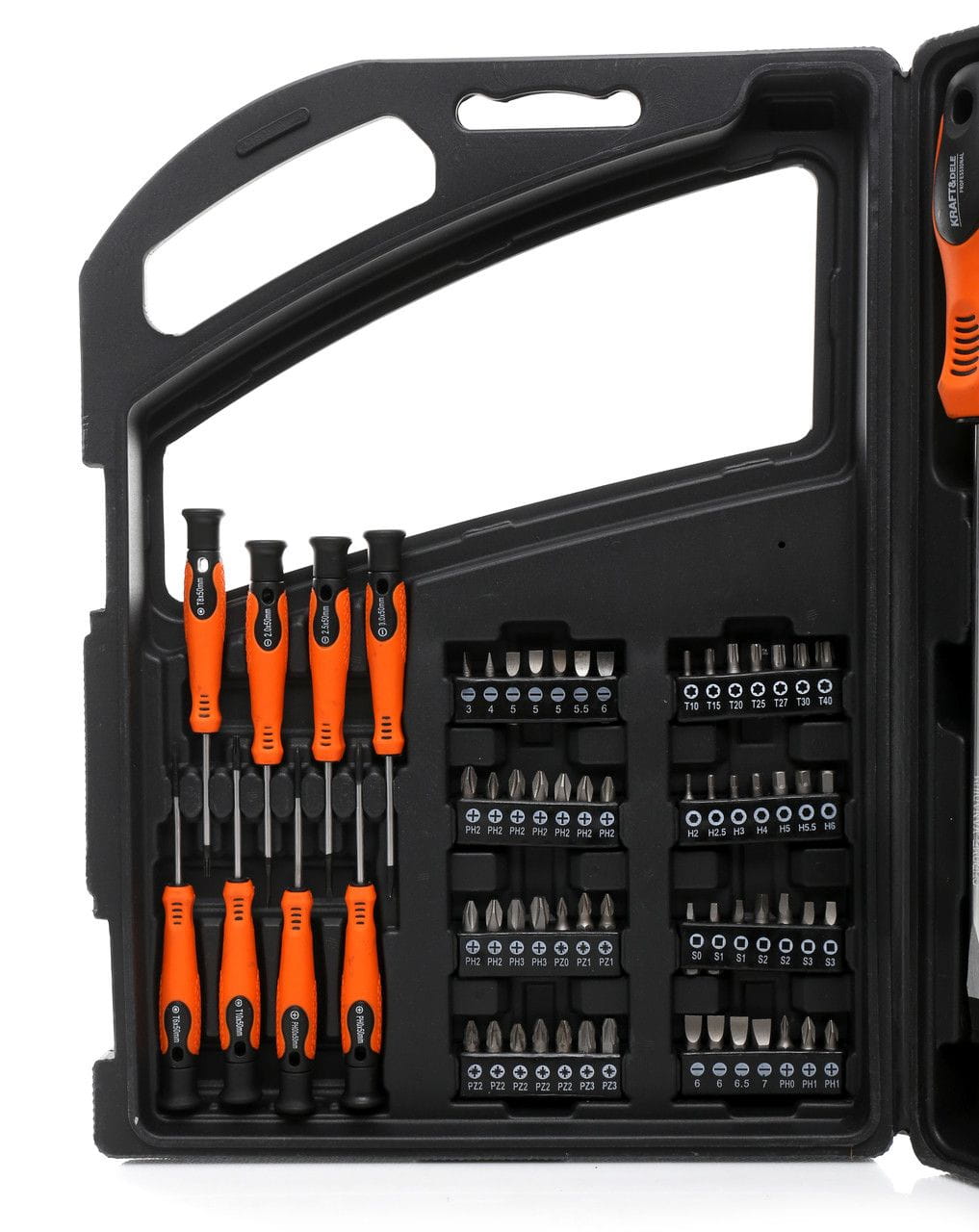 Sada šroubováků a bitů 75el. KD10904