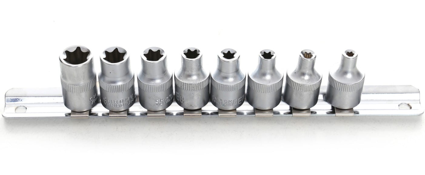 Sada nástrčných klíčů Torx 8ks. 3/8" KD10230