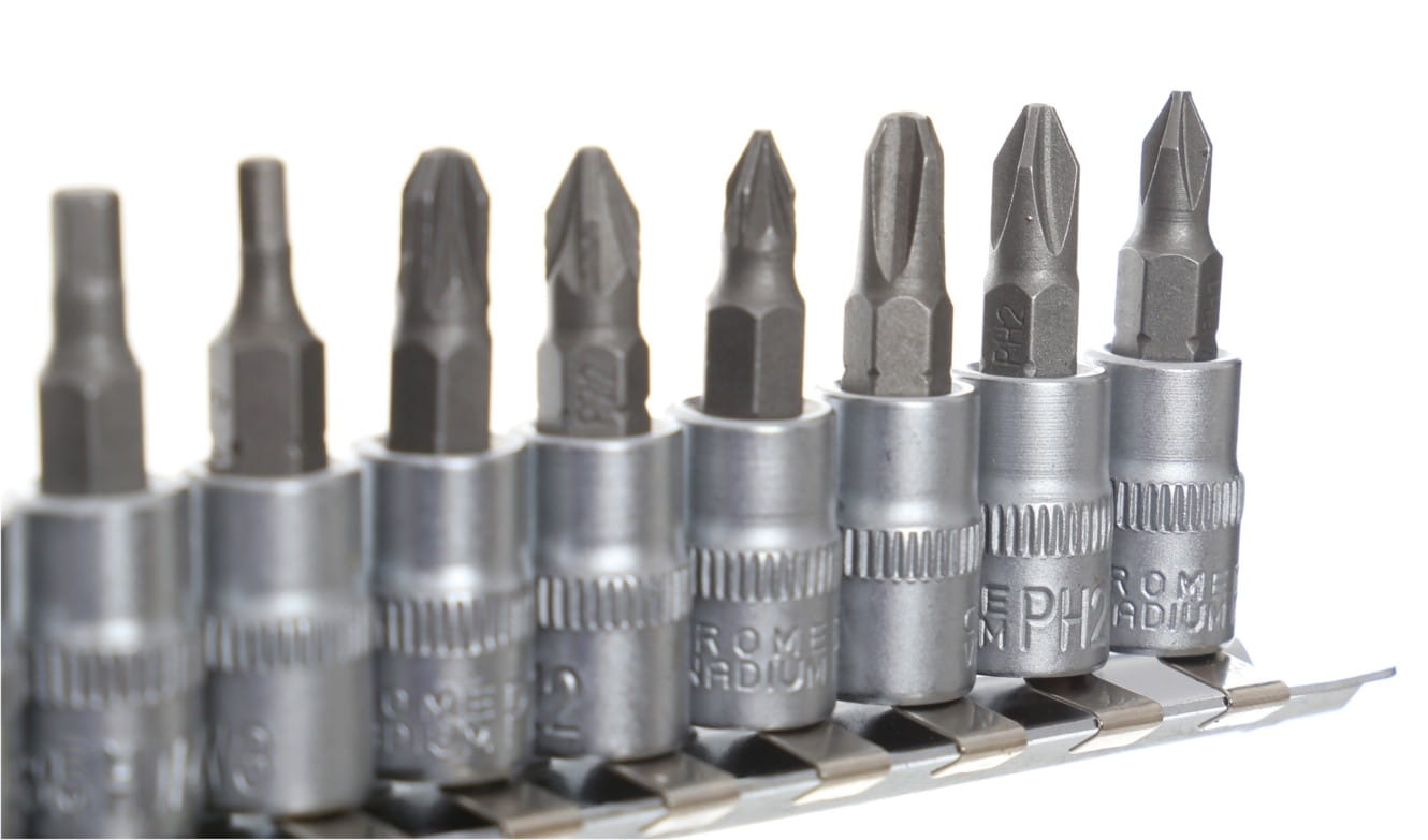 Sada bitů 1/4" 11ks KD10240