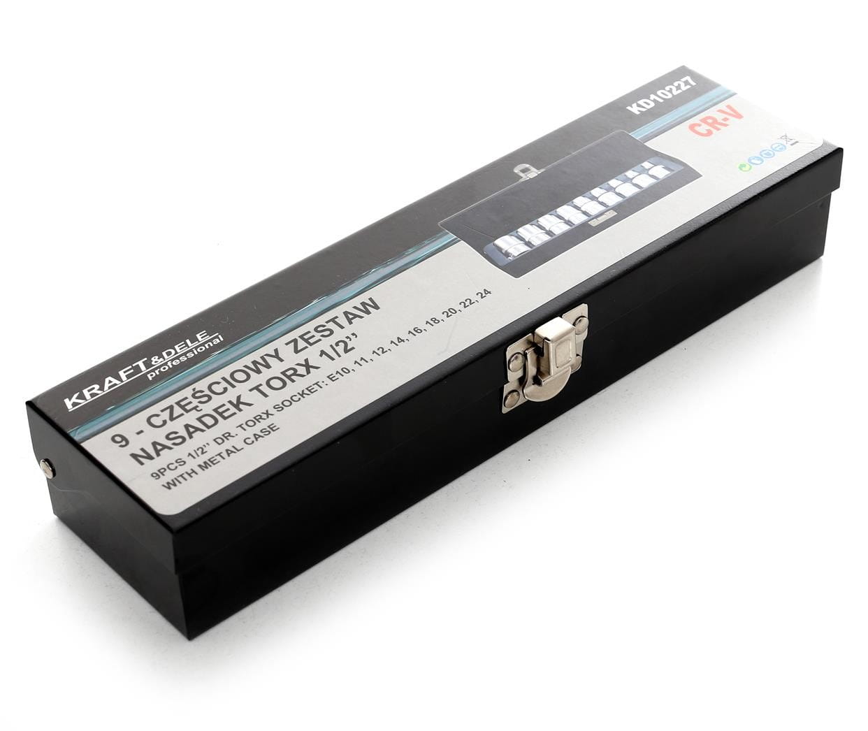 Sada nástrčných klíčů Torx 9ks. KD10227 Kufr !