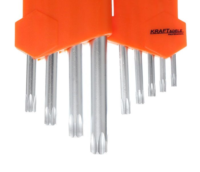 Sada 9 imbusových hvězdicových klíčů KD10295