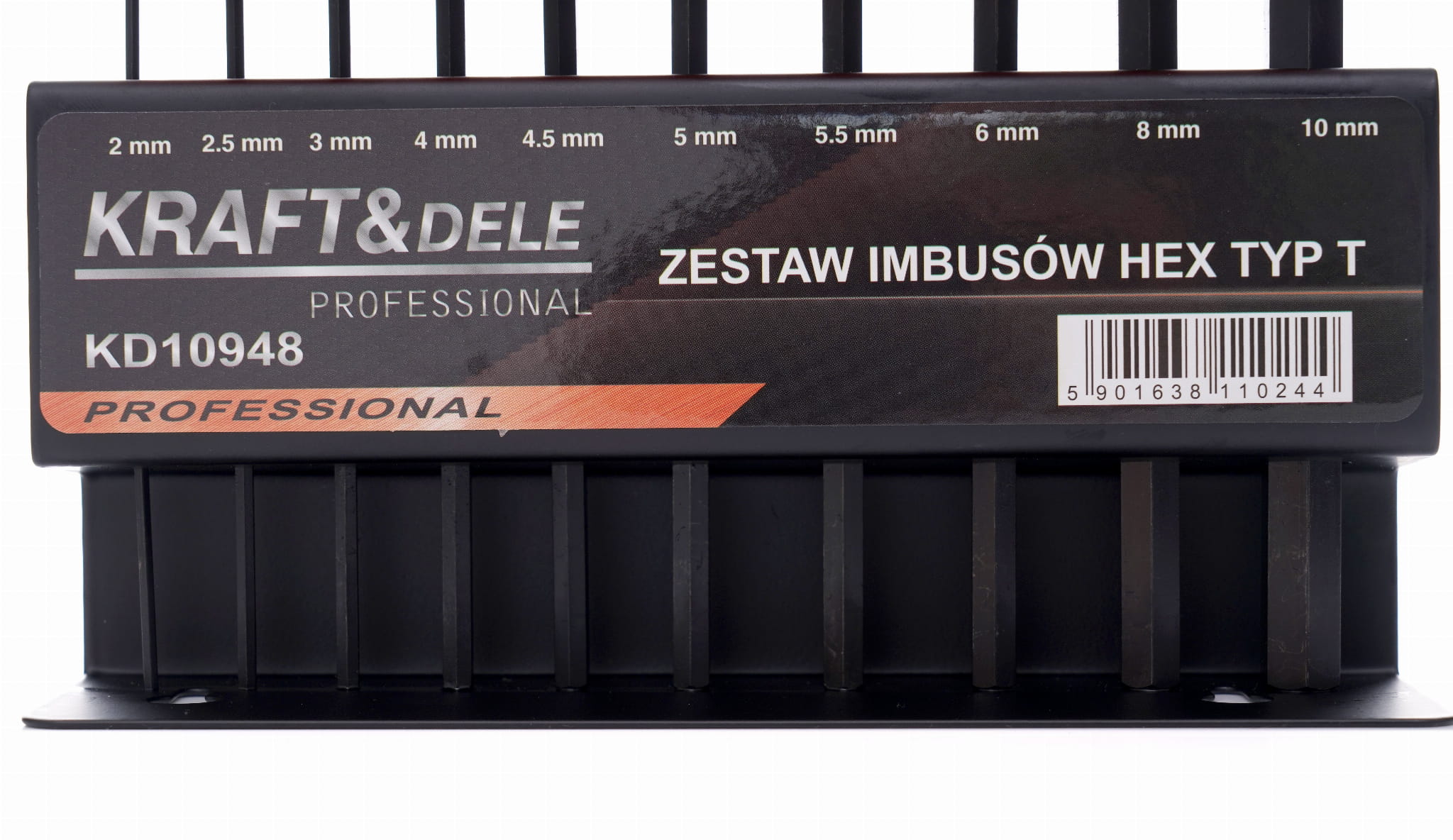 Sada 10 imbusů na stojanu KD10948