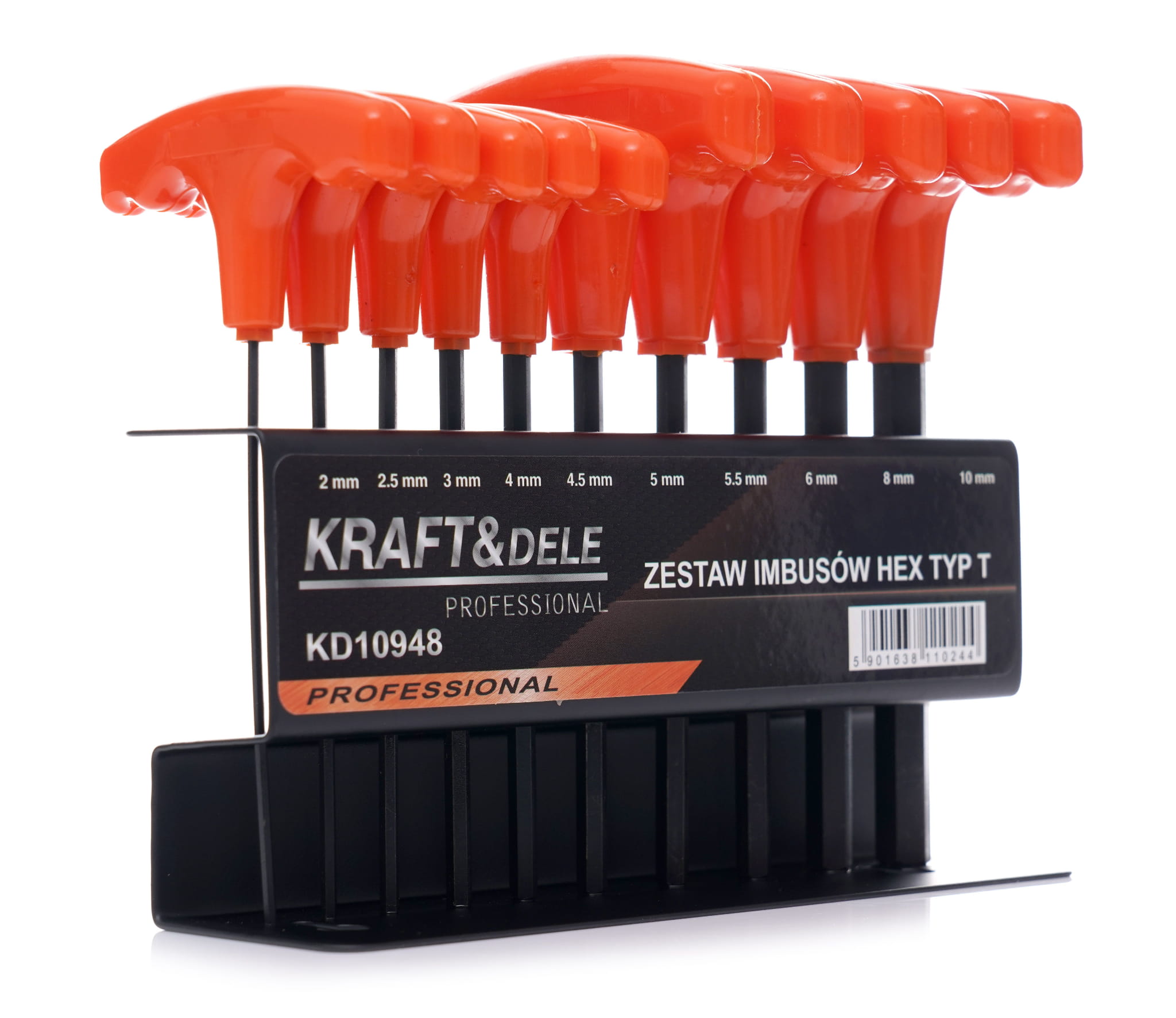 Sada 10 imbusů na stojanu KD10948