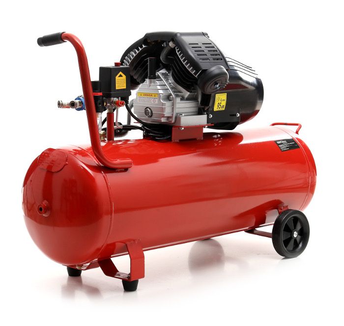 Olejový kompresor 100L 2 Písty KD1480 + Separátor