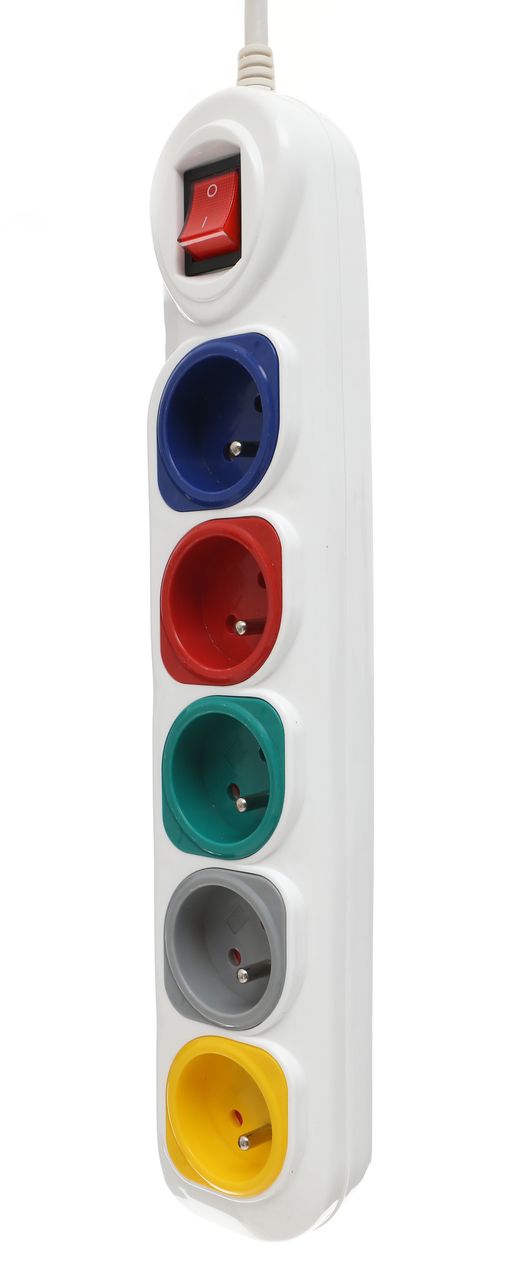 Prodlužovací kabel 1,5 m 5 zásuvek KD4008