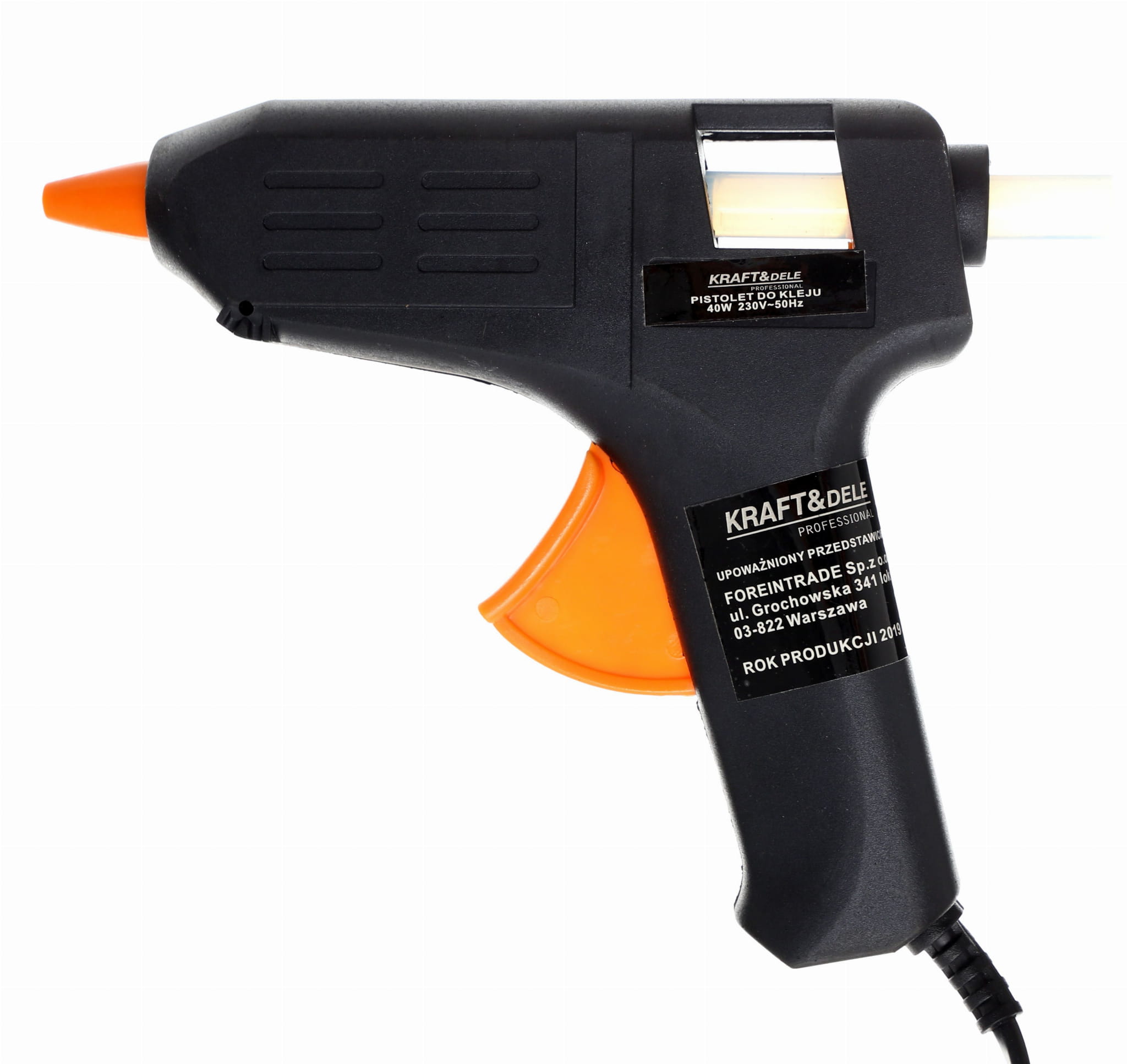 PISTOLE NA LEPIDLO TAVNÉ 40W + 7 NÁPLNÍ KD10350