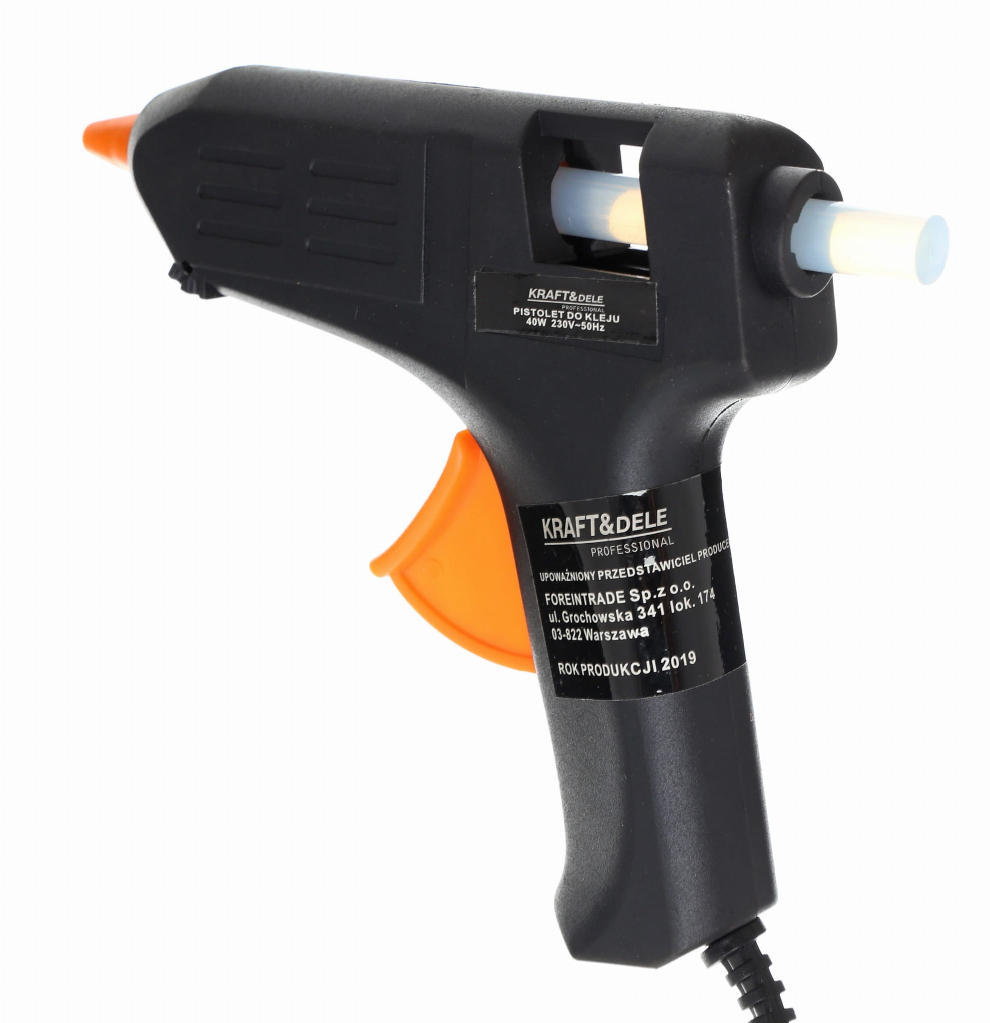 PISTOLE NA LEPIDLO TAVNÉ 40W + 7 NÁPLNÍ KD10350