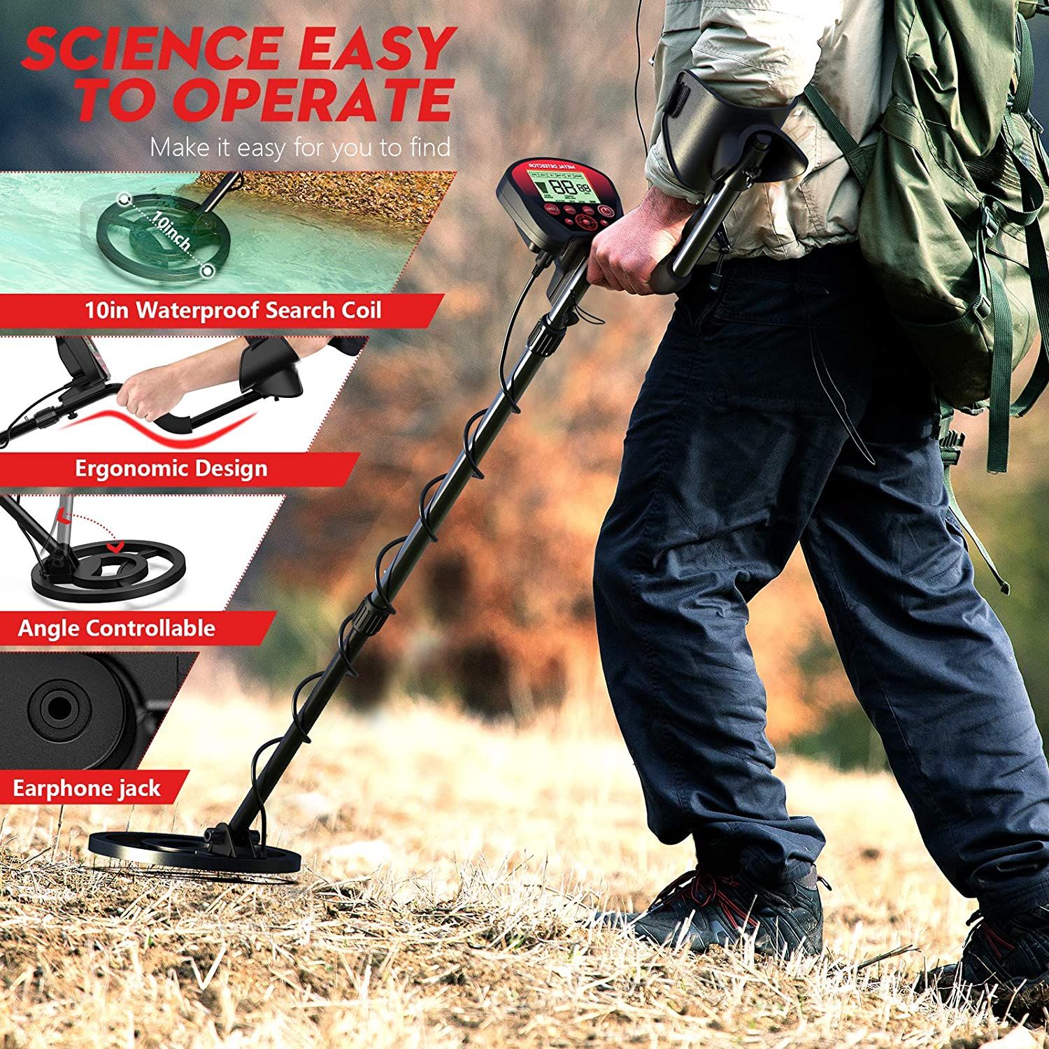 Detektor kovů KD10414