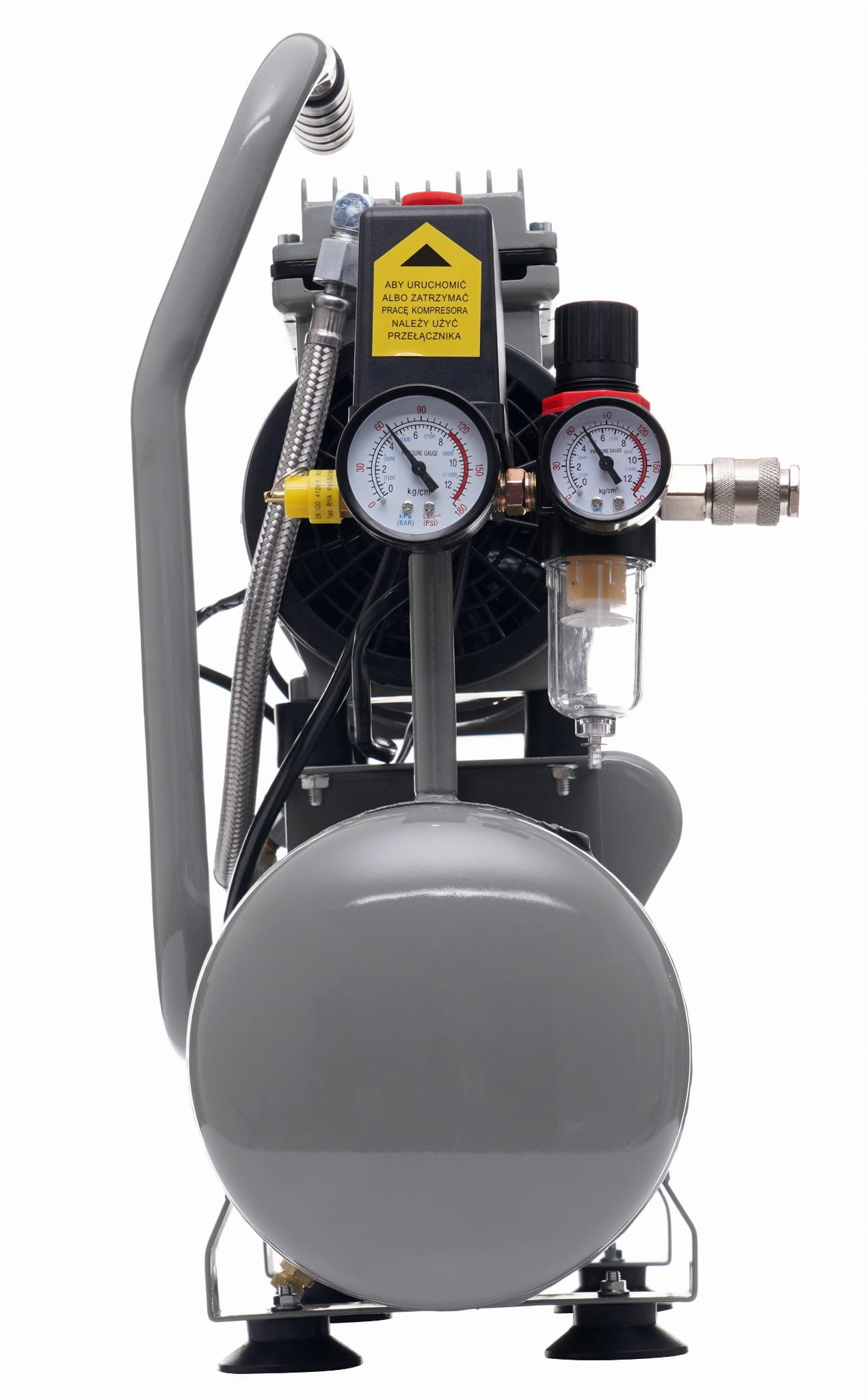 Bezoljový kompresor 9L 550W KD1384