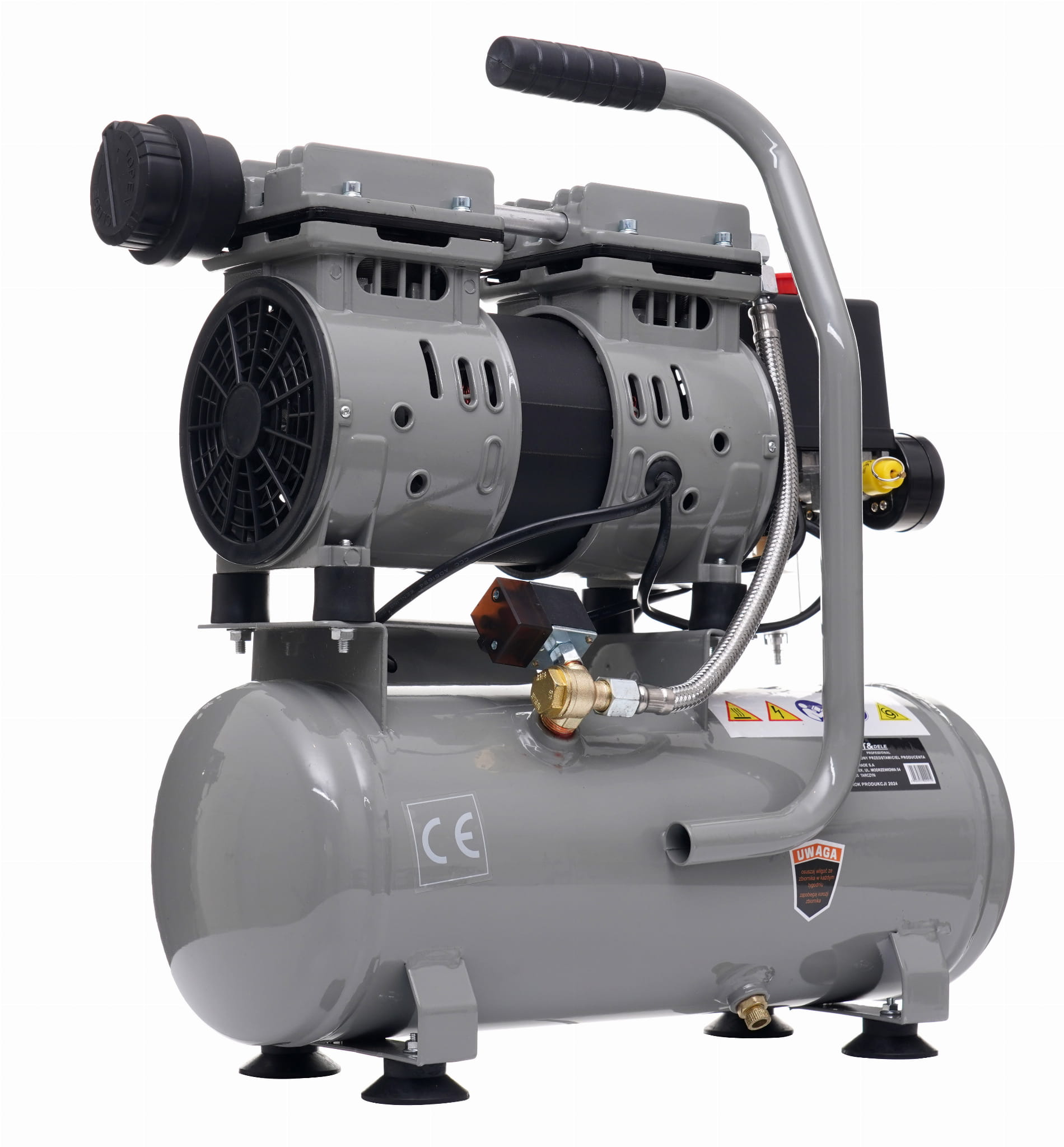 Bezoljový kompresor 9L 550W KD1384