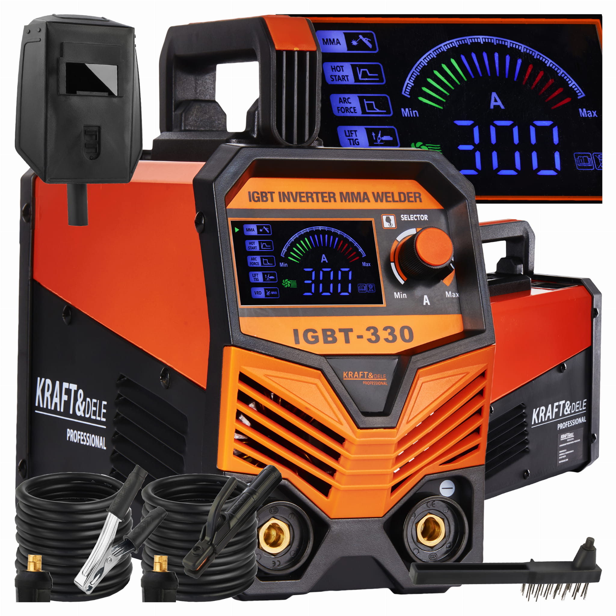 Svářečka IGBT/MMA/LIFT/TIG 330A KD1878