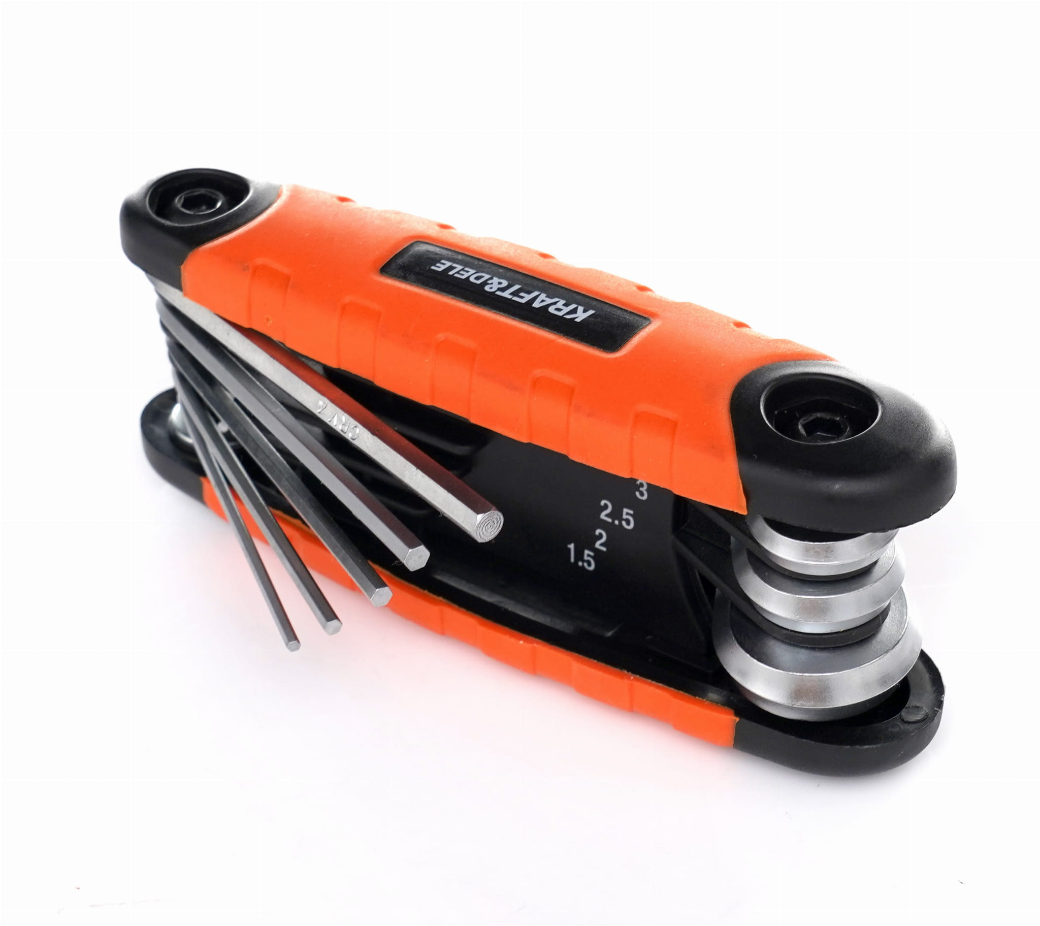 SADA SKLÁDACÍCH IMBUSOVÝCH KLÍČŮ 8 EL. HEX KD11934