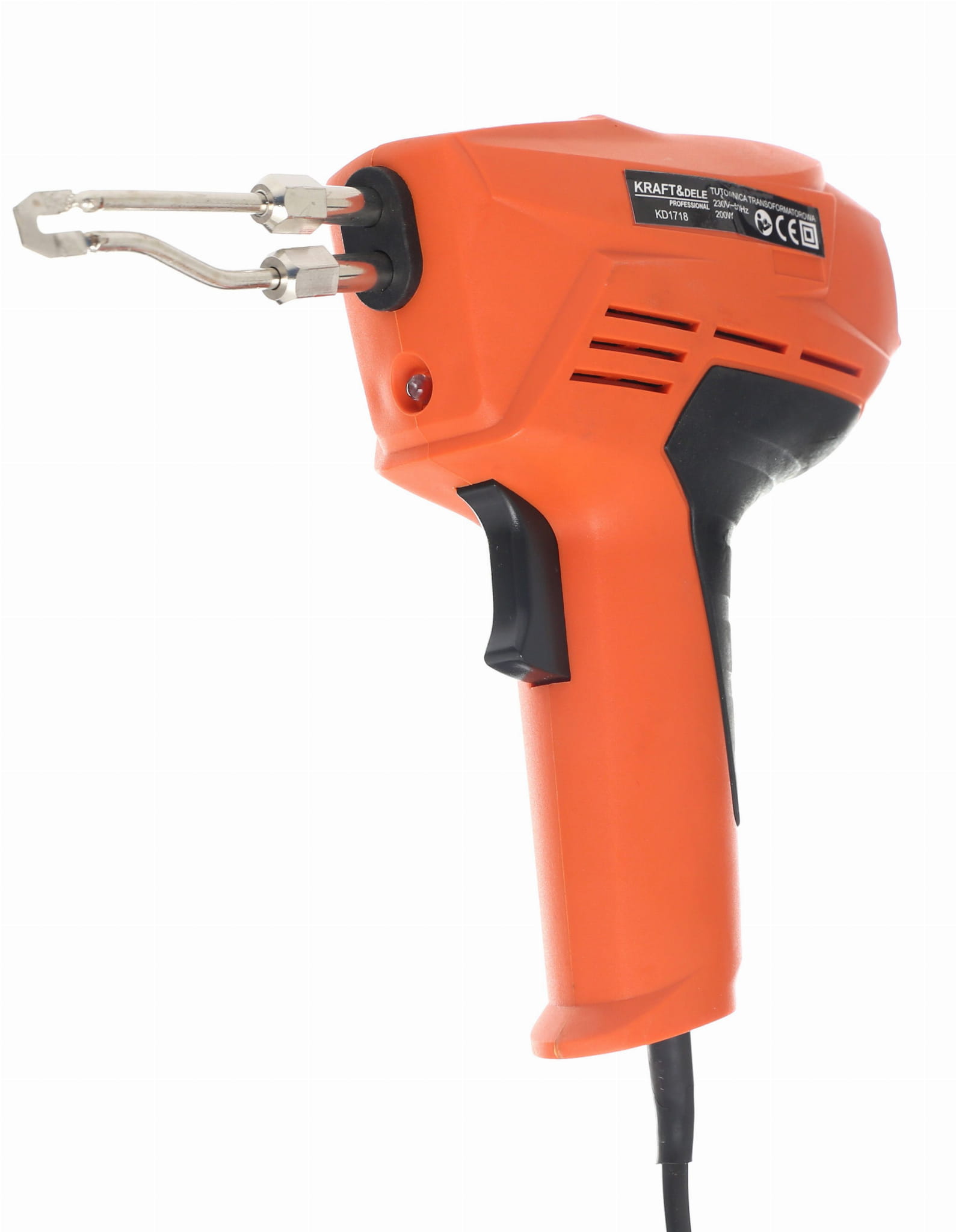 Transformátorová páječka KD1718 200W LED KUFR