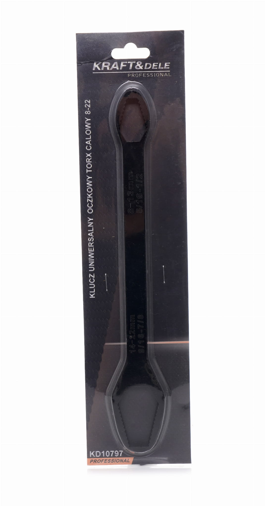 UNIVERZÁLNÍ OČKOVÝ KLÍČ TORX 8-22 PALCOVÝ KD10797