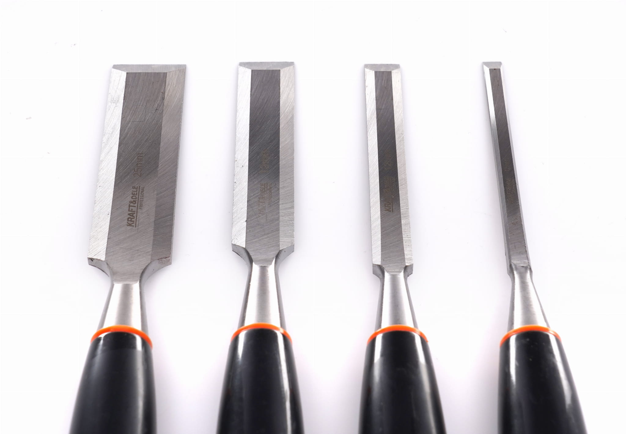 Sada truhlářských dlát 4 ks 6, 12, 19, 25 mm KD11773