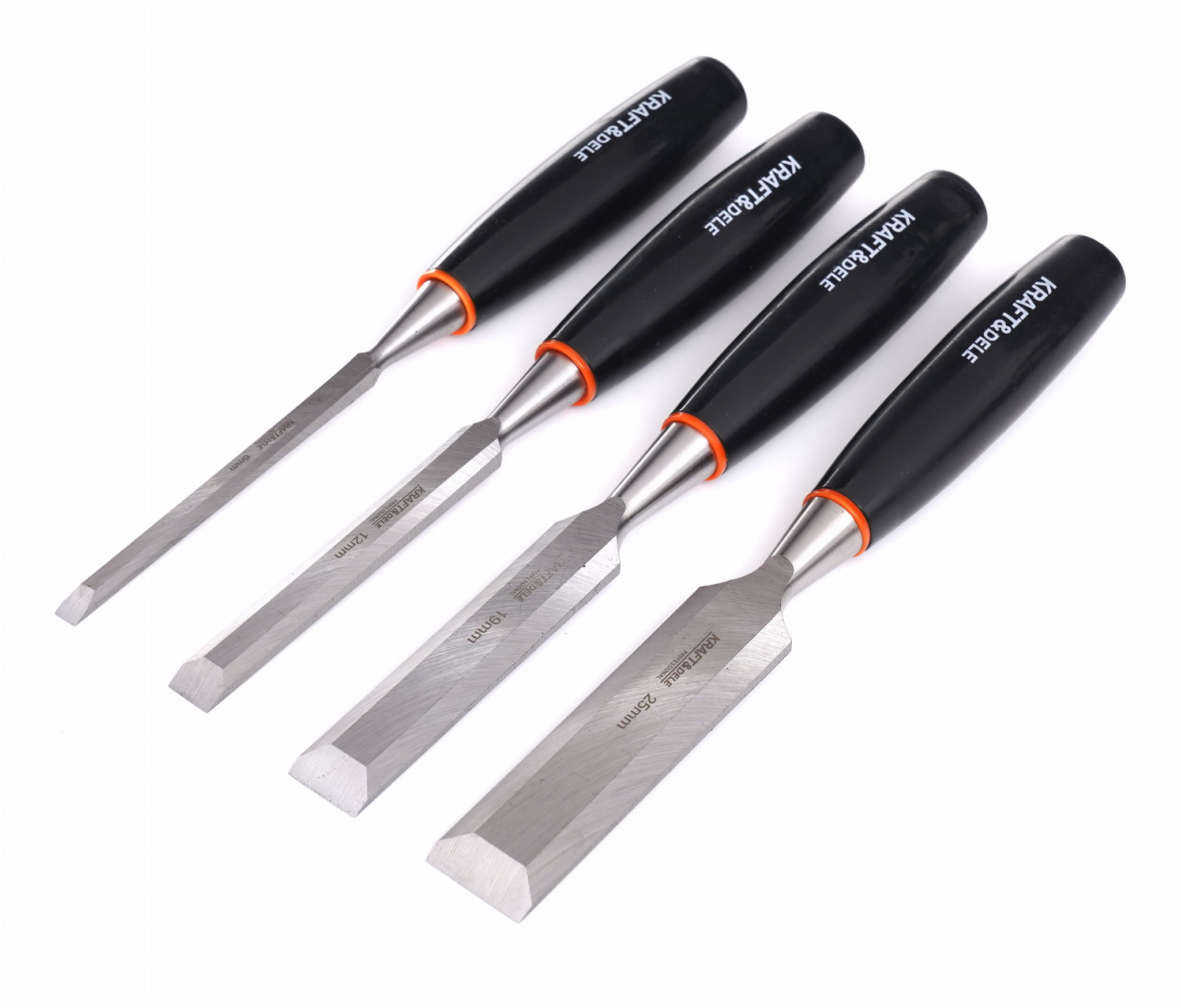 Sada truhlářských dlát 4 ks 6, 12, 19, 25 mm KD11773