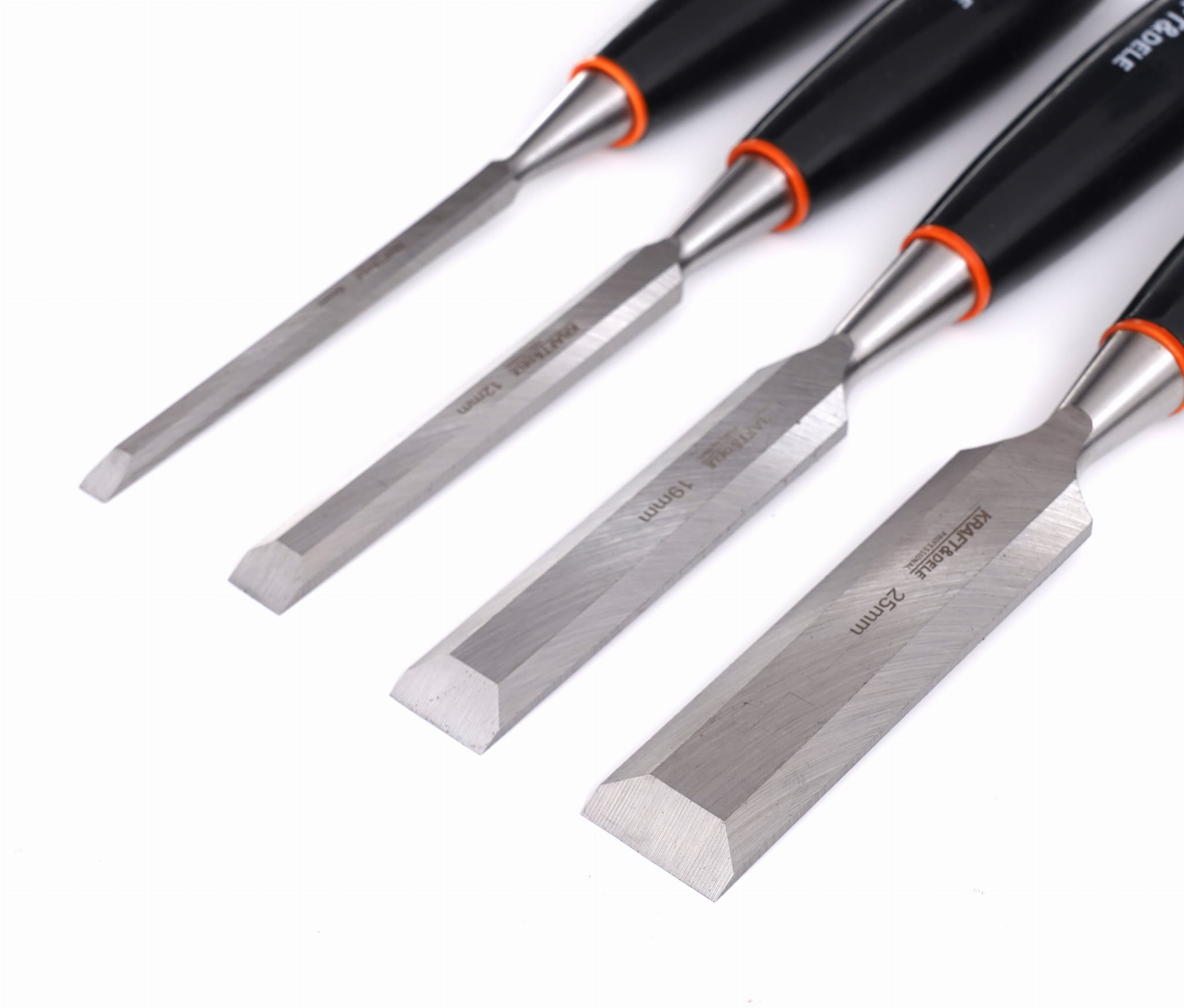 Sada truhlářských dlát 4 ks 6, 12, 19, 25 mm KD11773