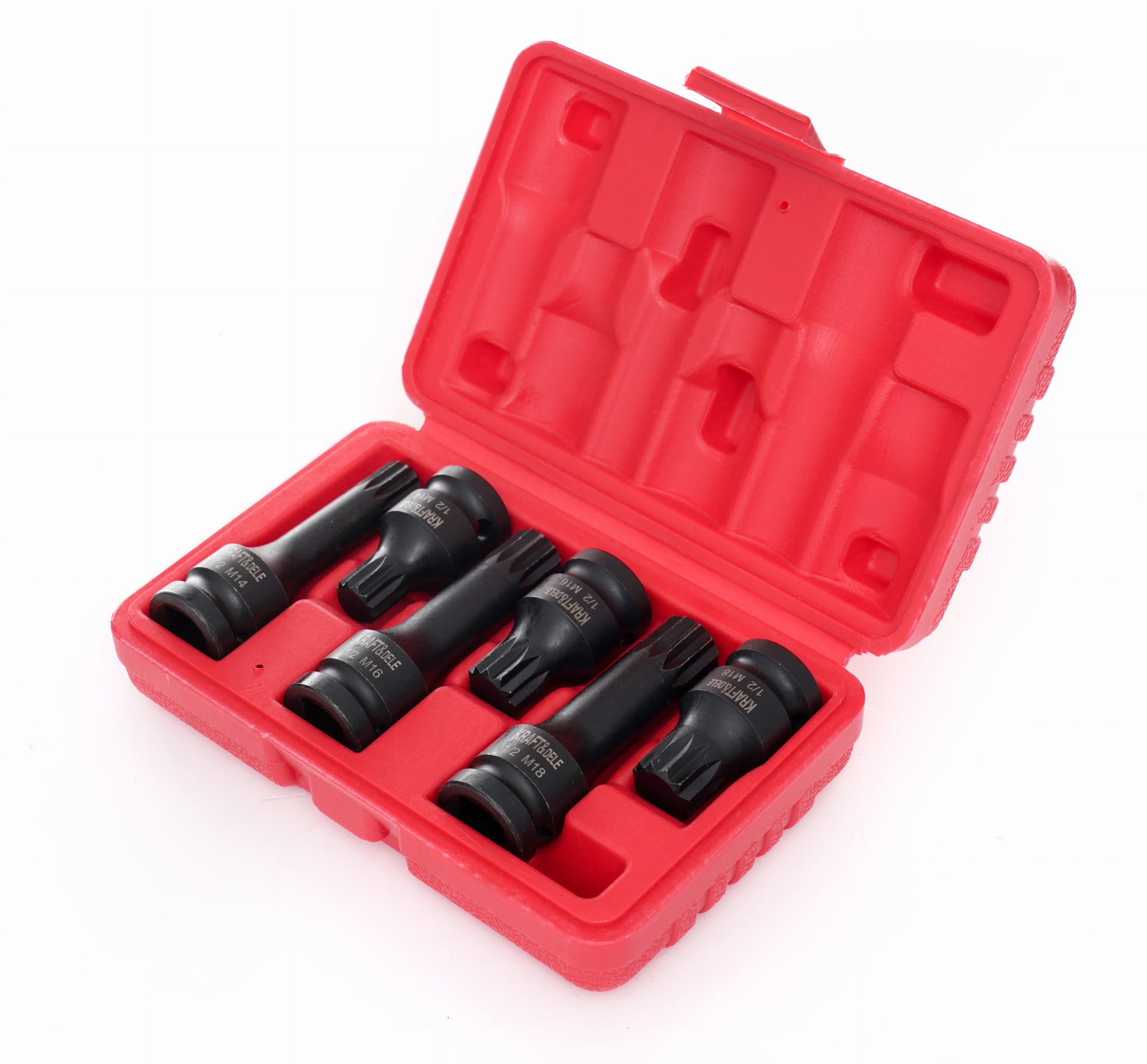 NÁSTRČNÉ KLÍČE 1/2" M14 M16 M18 6 ks. KD11761