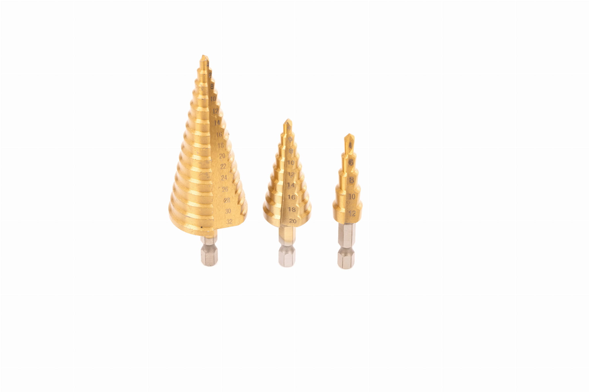 Kuželové vrtáky do vrtačky 4 - 32 mm KD11247