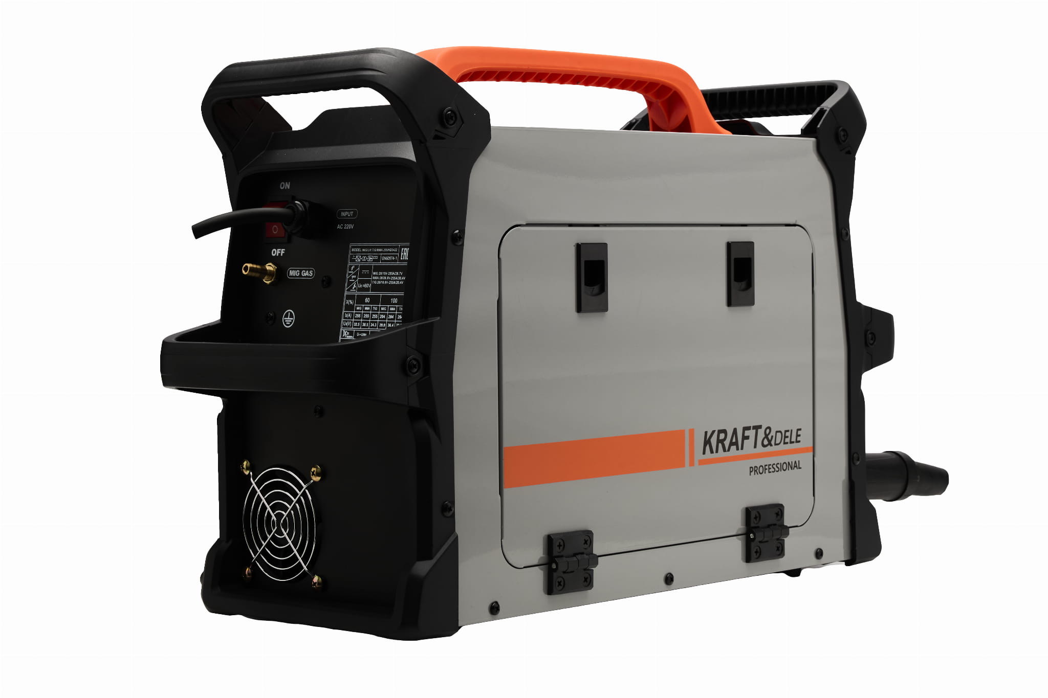 INVERTOROVÁ SVÁŘEČKA 255A MIG/FLUX/MMA/LIFT TIG/ALU KD3422