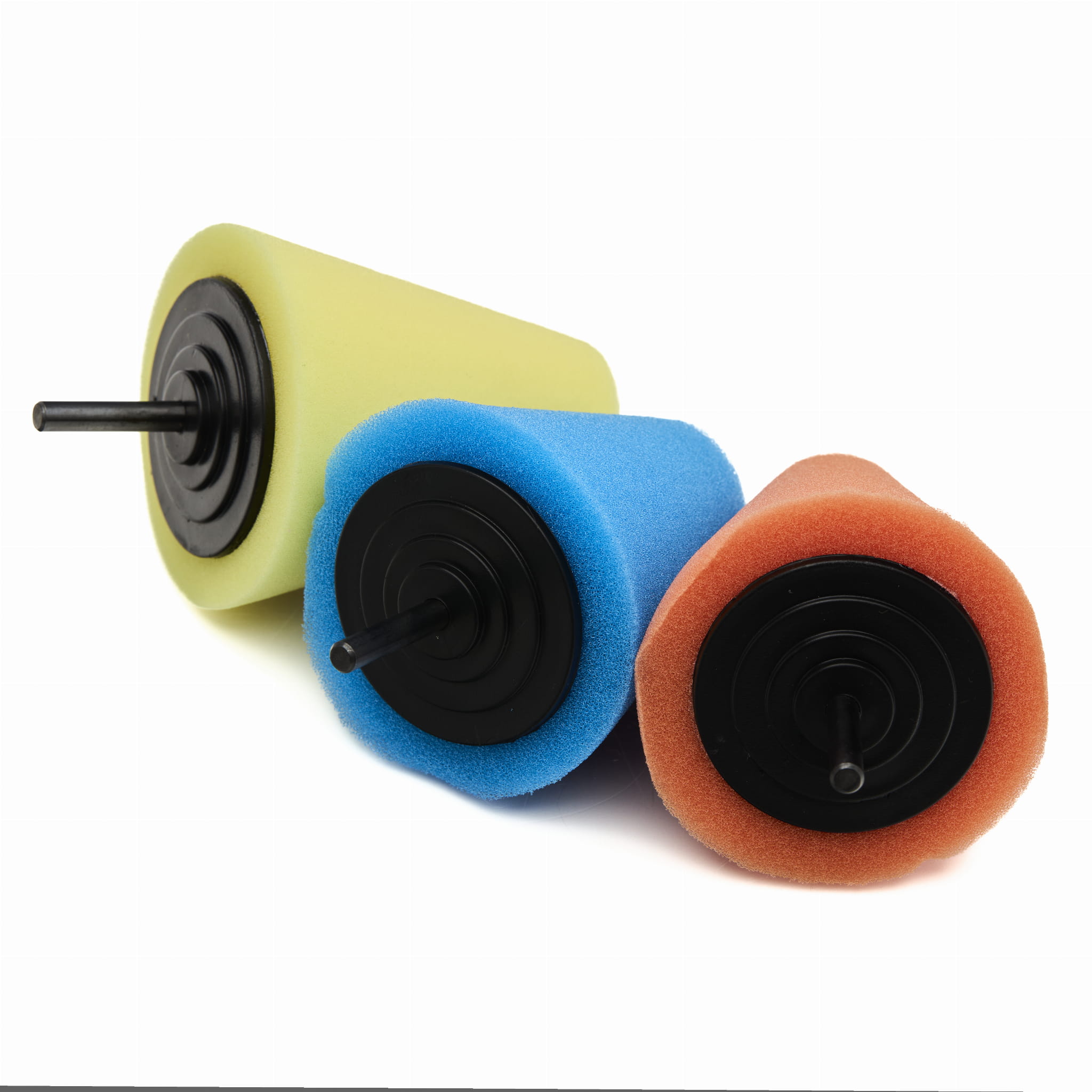 Lešticí houby kužel pro ráfky 150 mm sada 3 ks KD1592