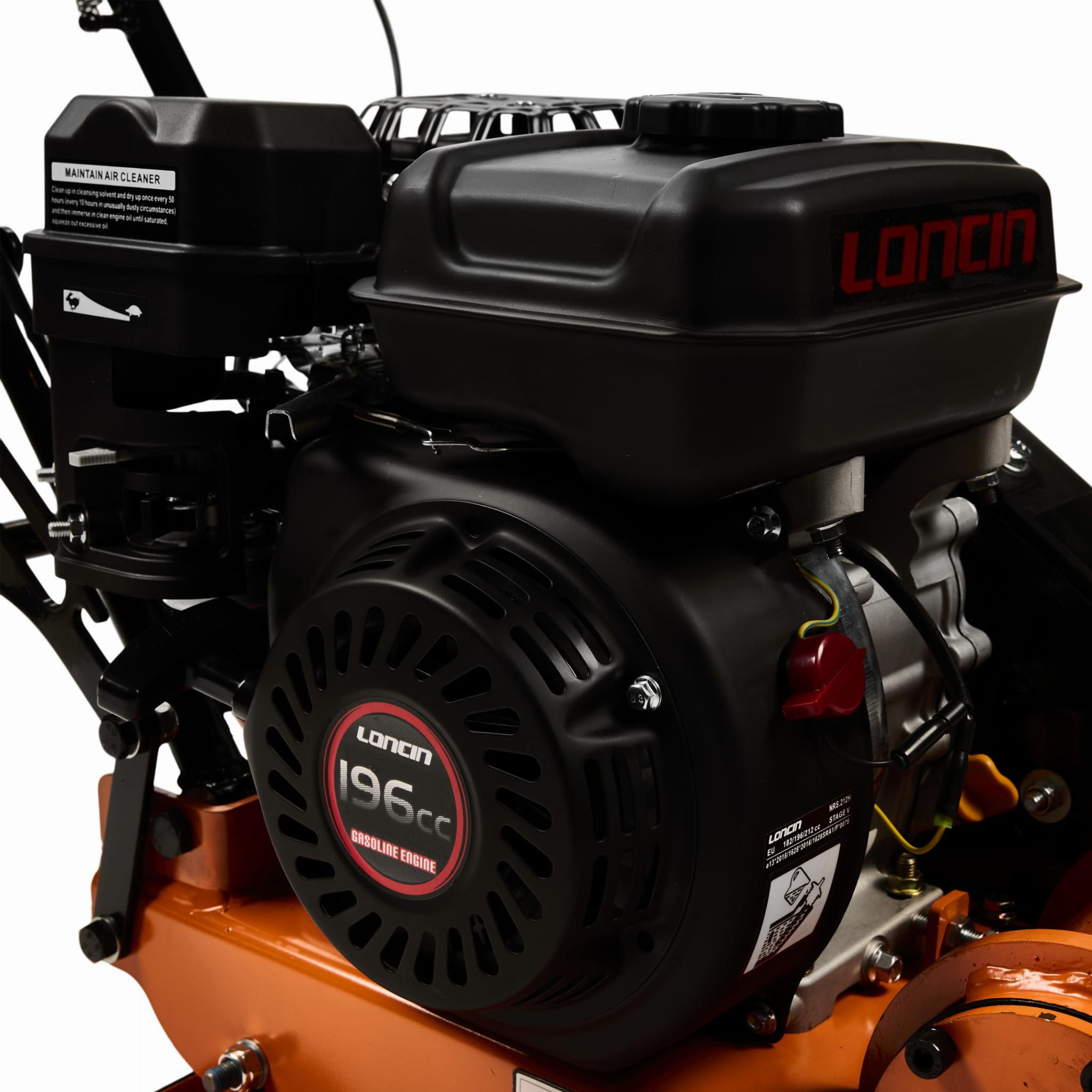 ZHUTŇOVAČ LONCIN 7HP 60KG S GUMOU KD1197