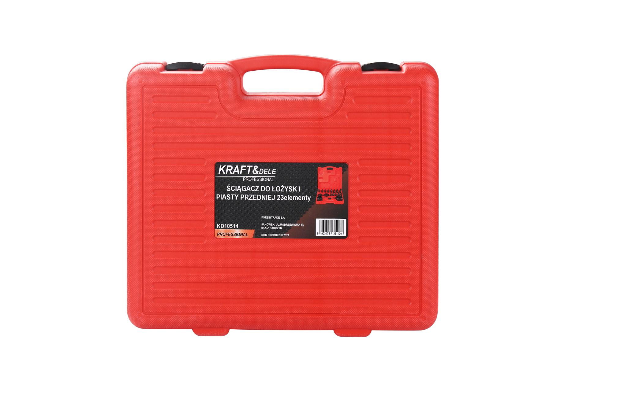 Stahovák ložisek a náboje předního kola KD10514