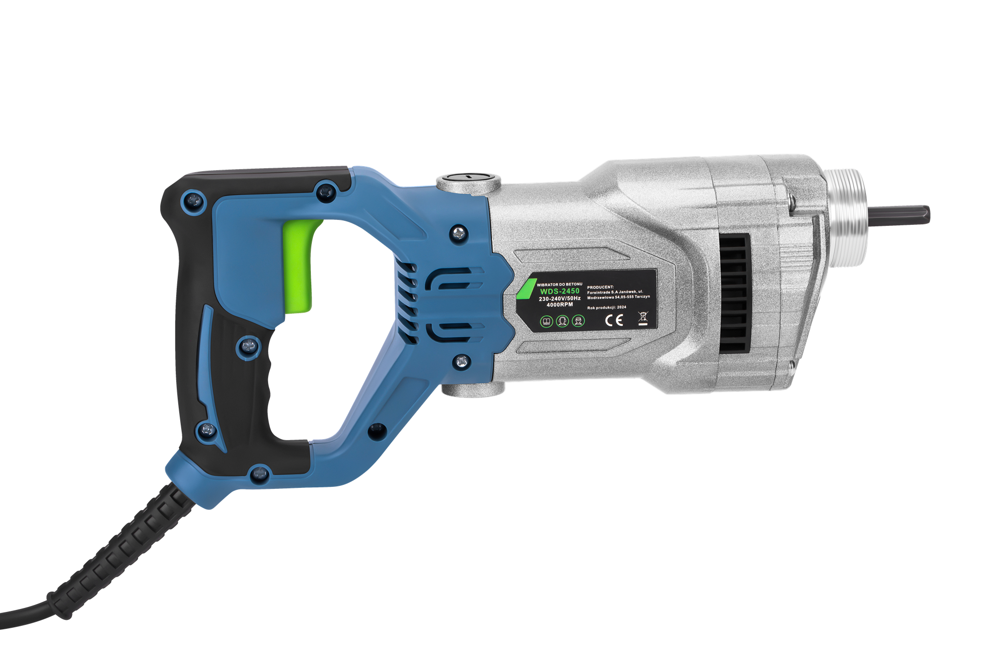 Vibrátor do betonu 1300W WDS2450