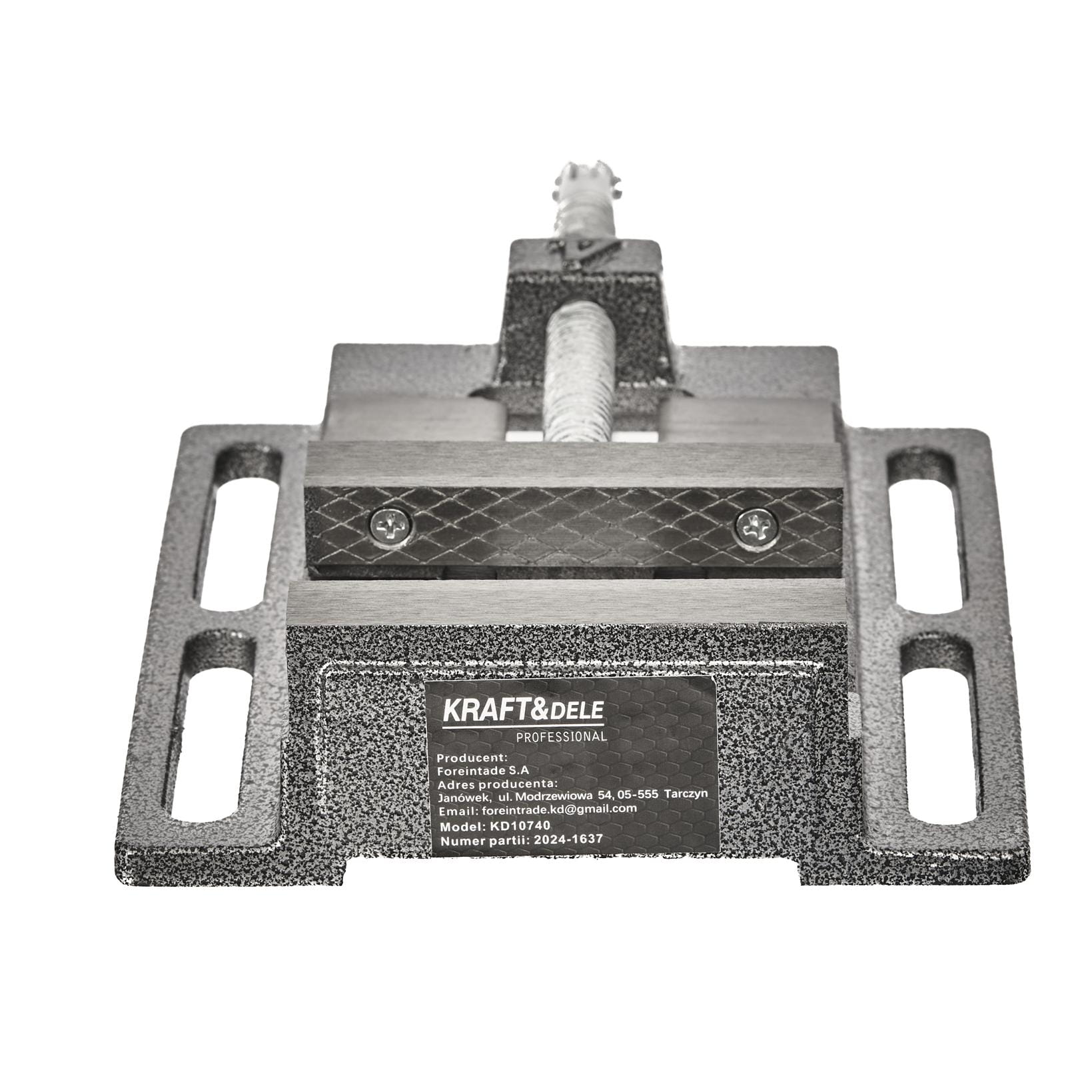 Úhlový strojní svěrák 100 mm KD10740