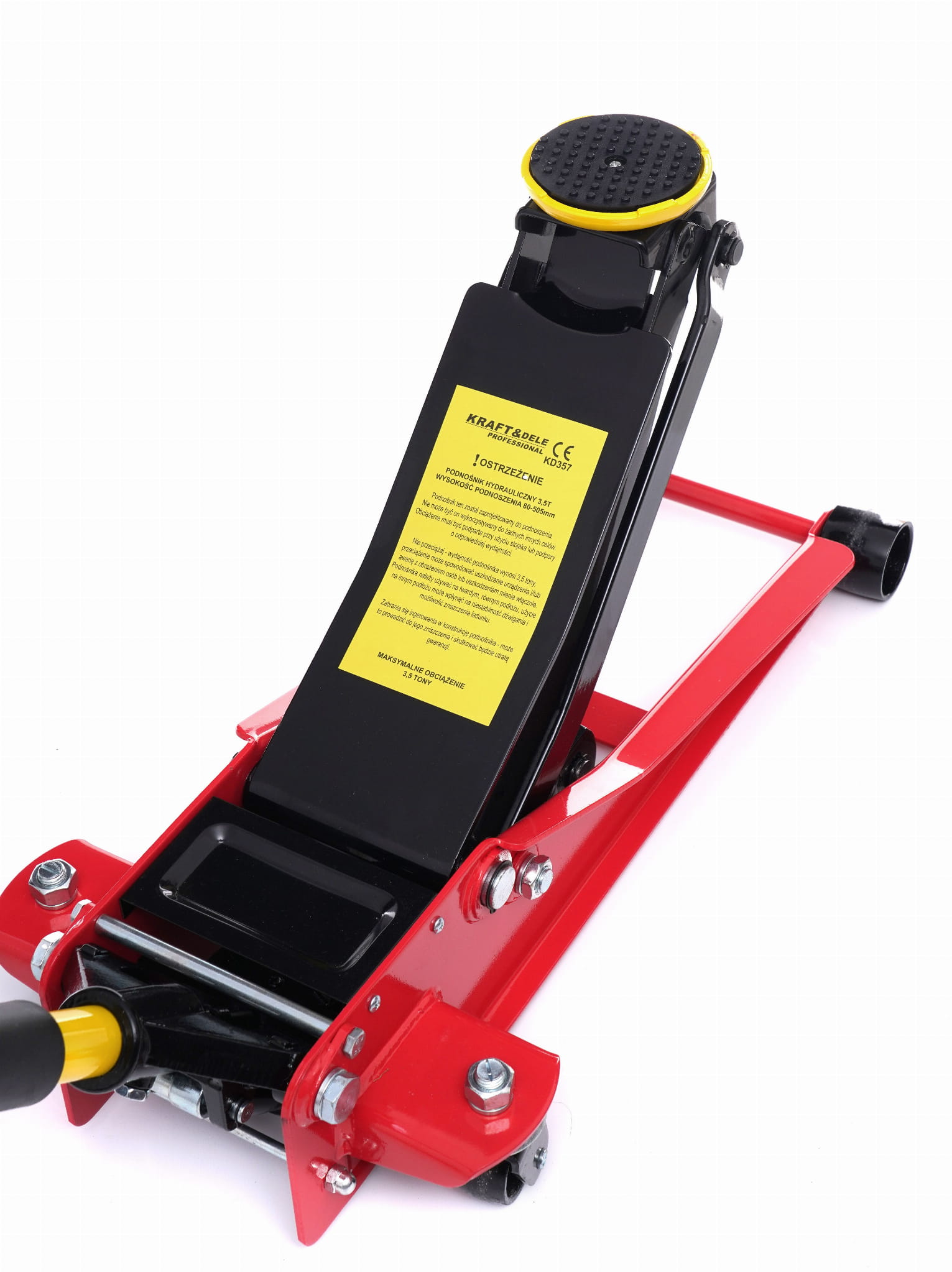 Zvedák s pedálem 3,5T 80-505mm KD357