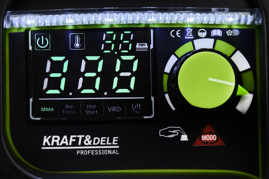 Invertorová svářečka 330A MMA TIG LIFT VRD KD1783