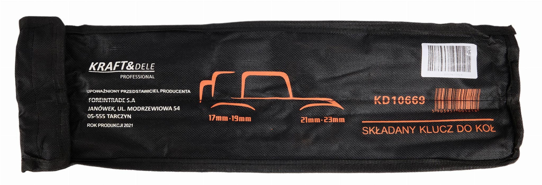 Skládací klíč na kola 17-19mm / 21-23mm KD 10669