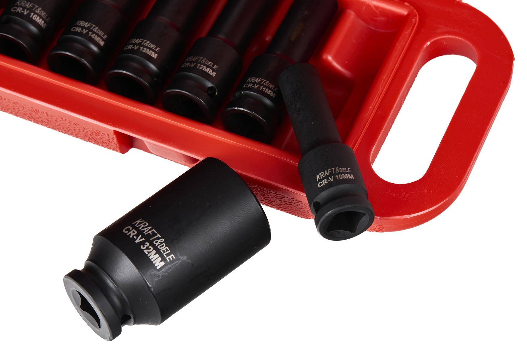 Sada rázových hlavic 1/2" 10-30 mm KD10521