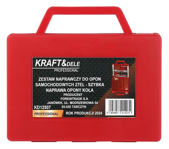 Sada na opravu pneumatik 27 dílů KD12507