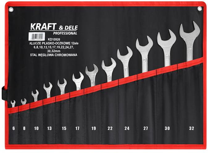 KLÍČE STRANOVÉ-OČKOVÉ 12el. KD10926