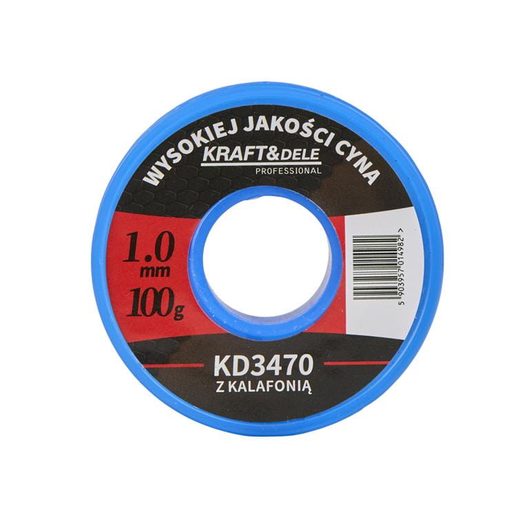 Cín s kalafunou 1MM 100G KD3470