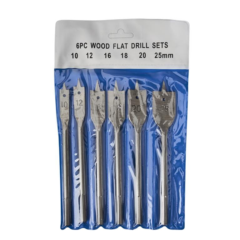 Ploché vrtáky 6ks KD10548