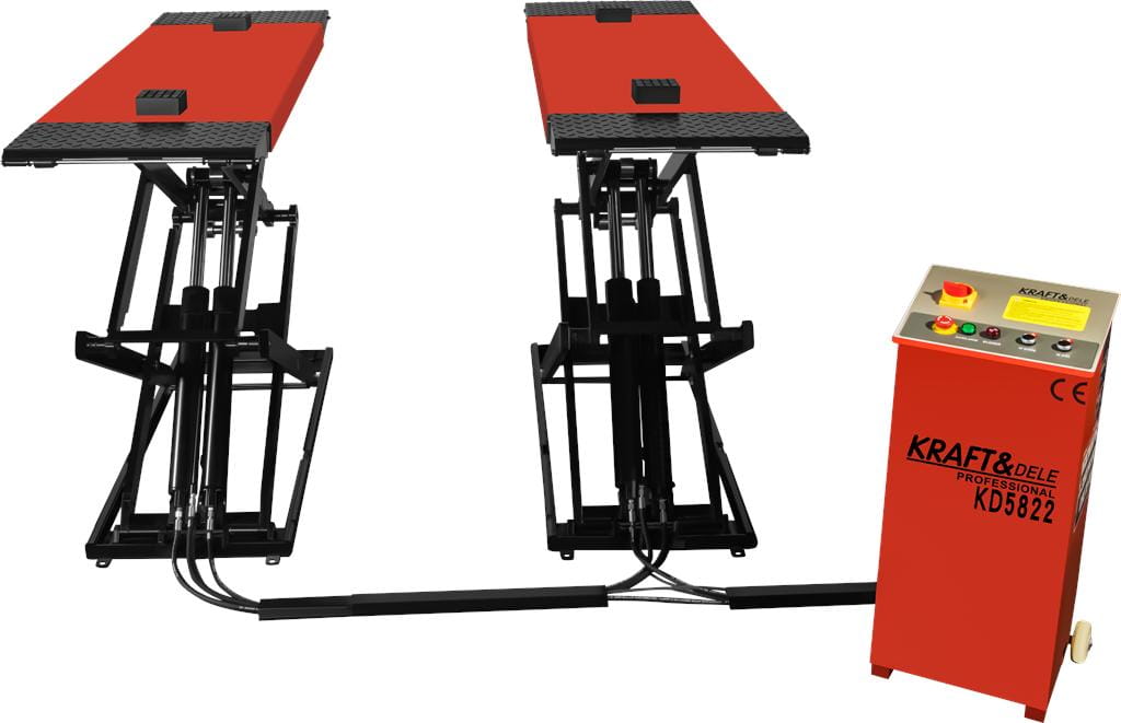 AUTOMATICKÝ NŮŽKOVÝ ZVEDÁK DO AUTA KD5822
